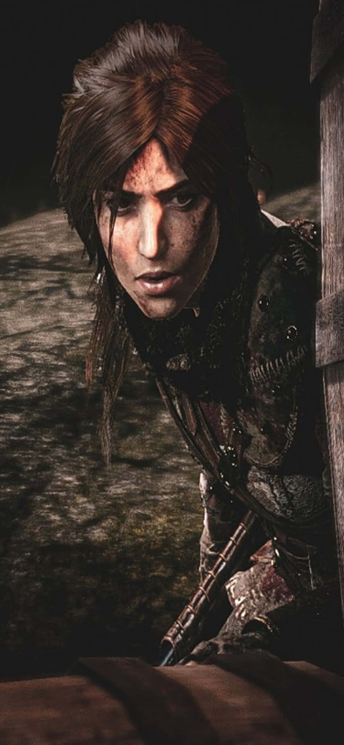 Tutki muinaisia temppeleitä ja paljasta muinaisia mysteereitä Shadow of the Tomb Raiderissa iPhone X:lle Taustakuvat