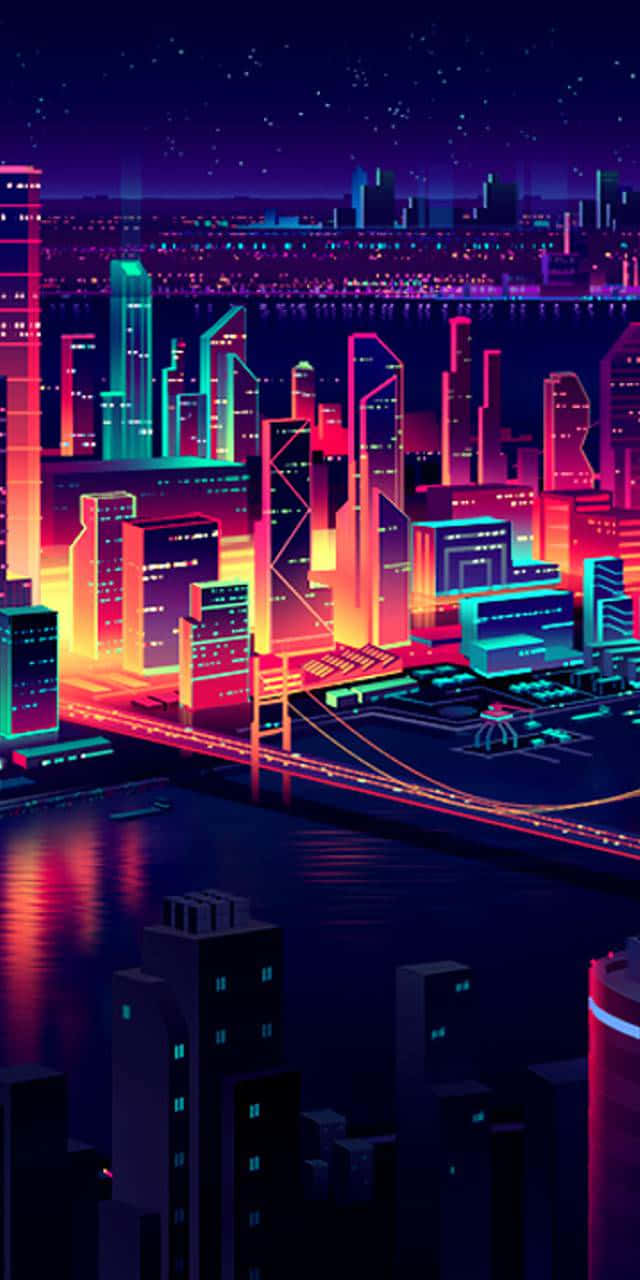 Tutki Neon Cityn häikäiseviä valoja Taustakuvat