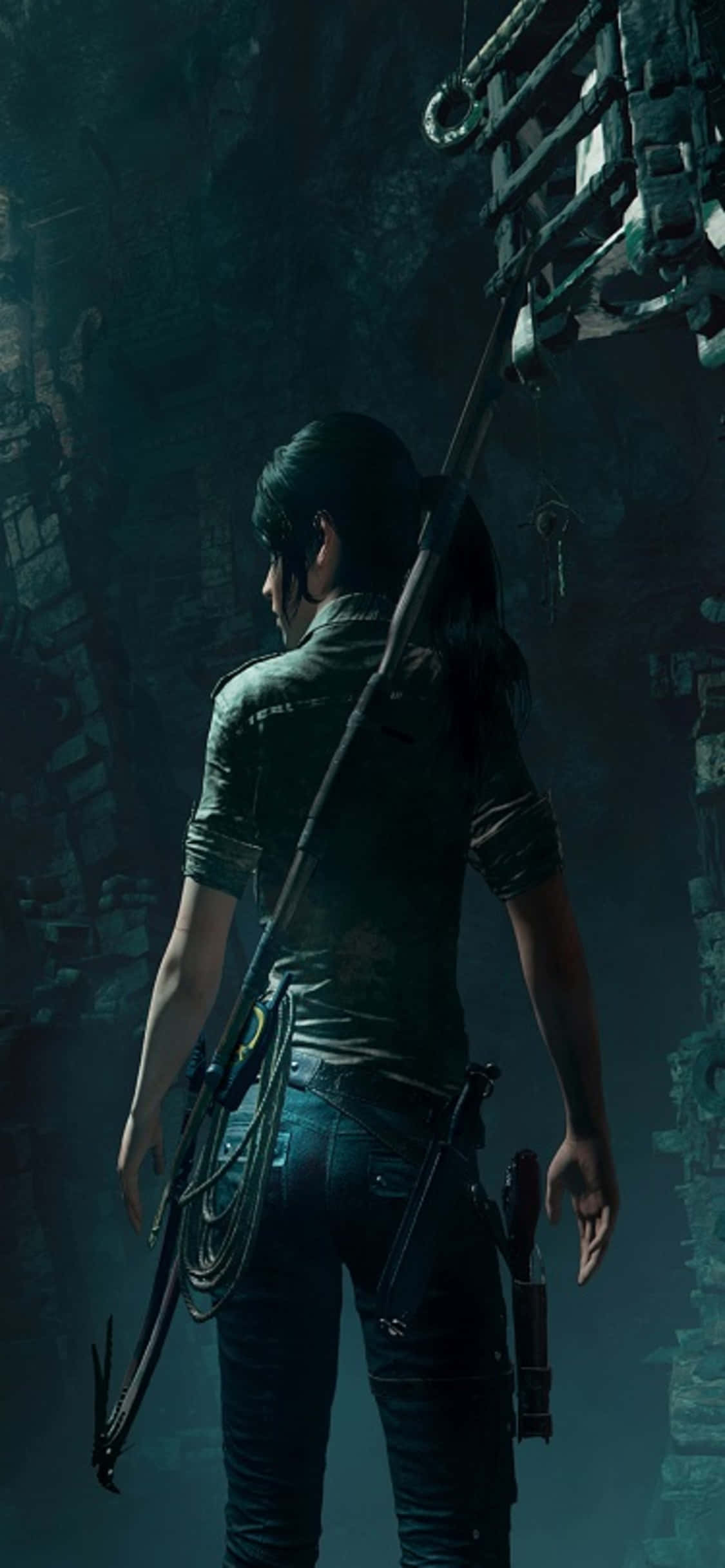 Tutki Shadow of the Tomb Raiderin syvyyksiä iPhone X:llä Taustakuvat