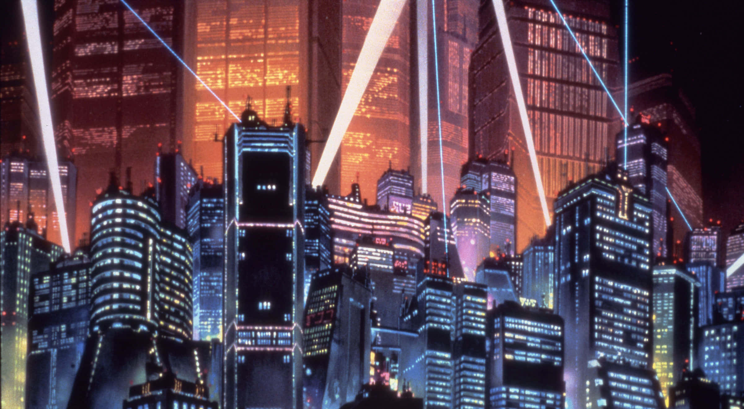 Tutustu Anime Cityn elinvoimaiseen kaupunkimaisemaan. Taustakuvat