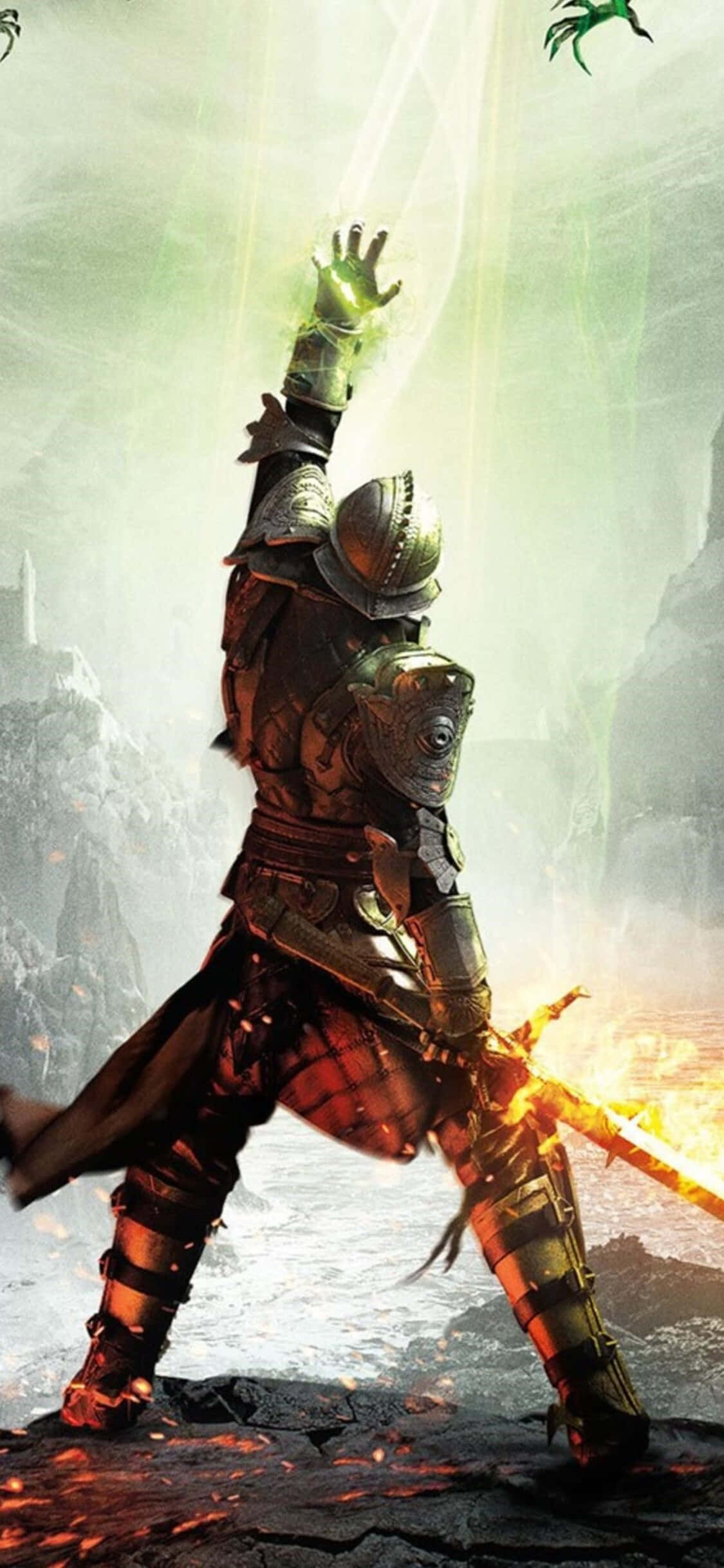 Tutustu Dragon Age Inquisitionin maailmaan iPhone Xs:llä Taustakuvat
