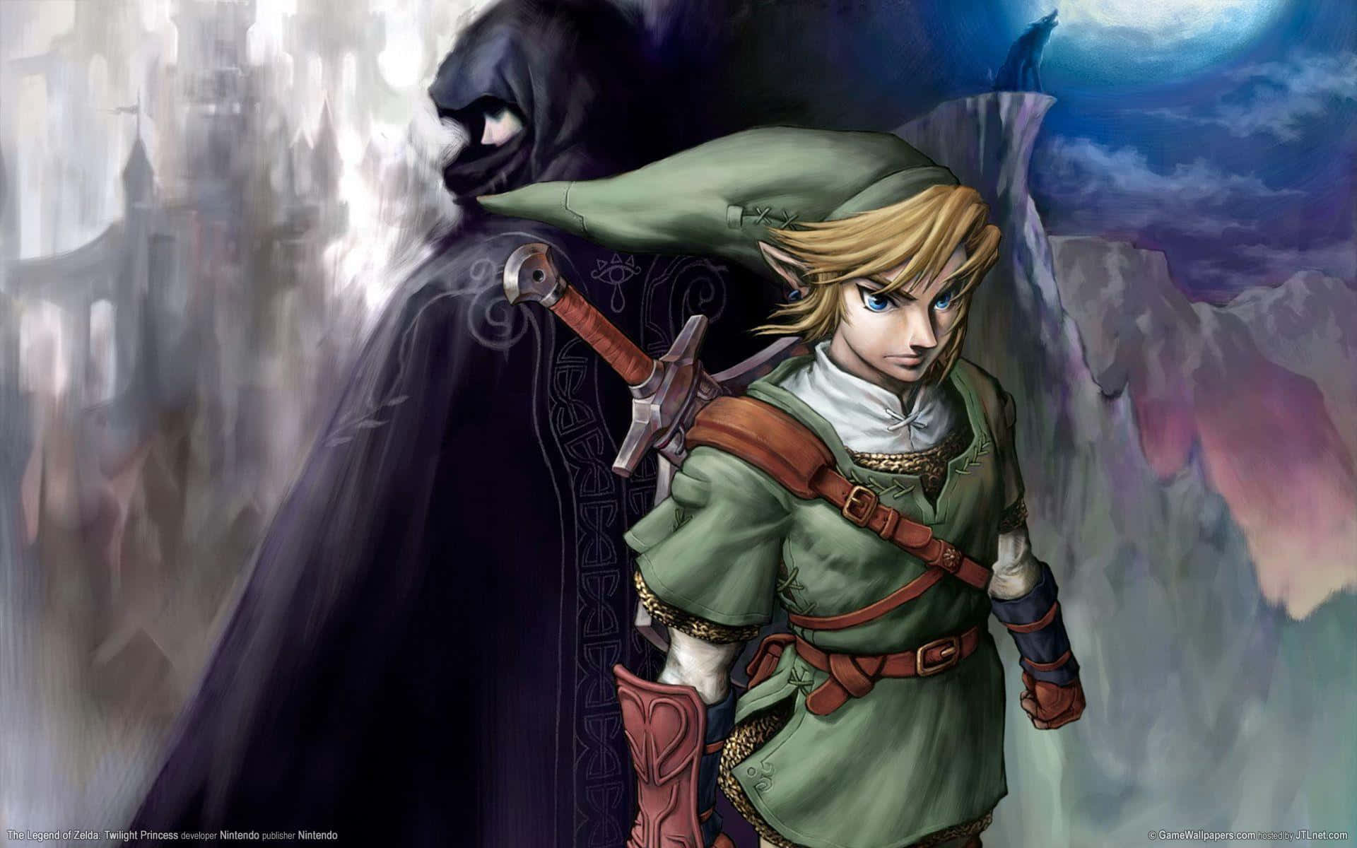 Tutustu Hyrulen salaperäiseen maailmaan The Legend of Zelda: Twilight Princess -pelissä Taustakuvat