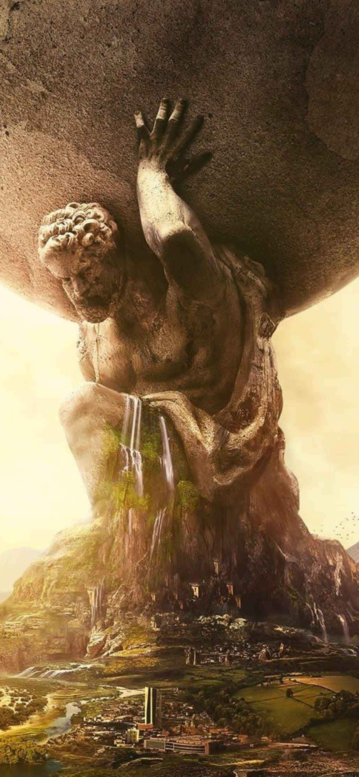 Tutustu strategian muinaiseen maailmaan iPhone XS Maxilla ja Civilization V:llä Taustakuvat