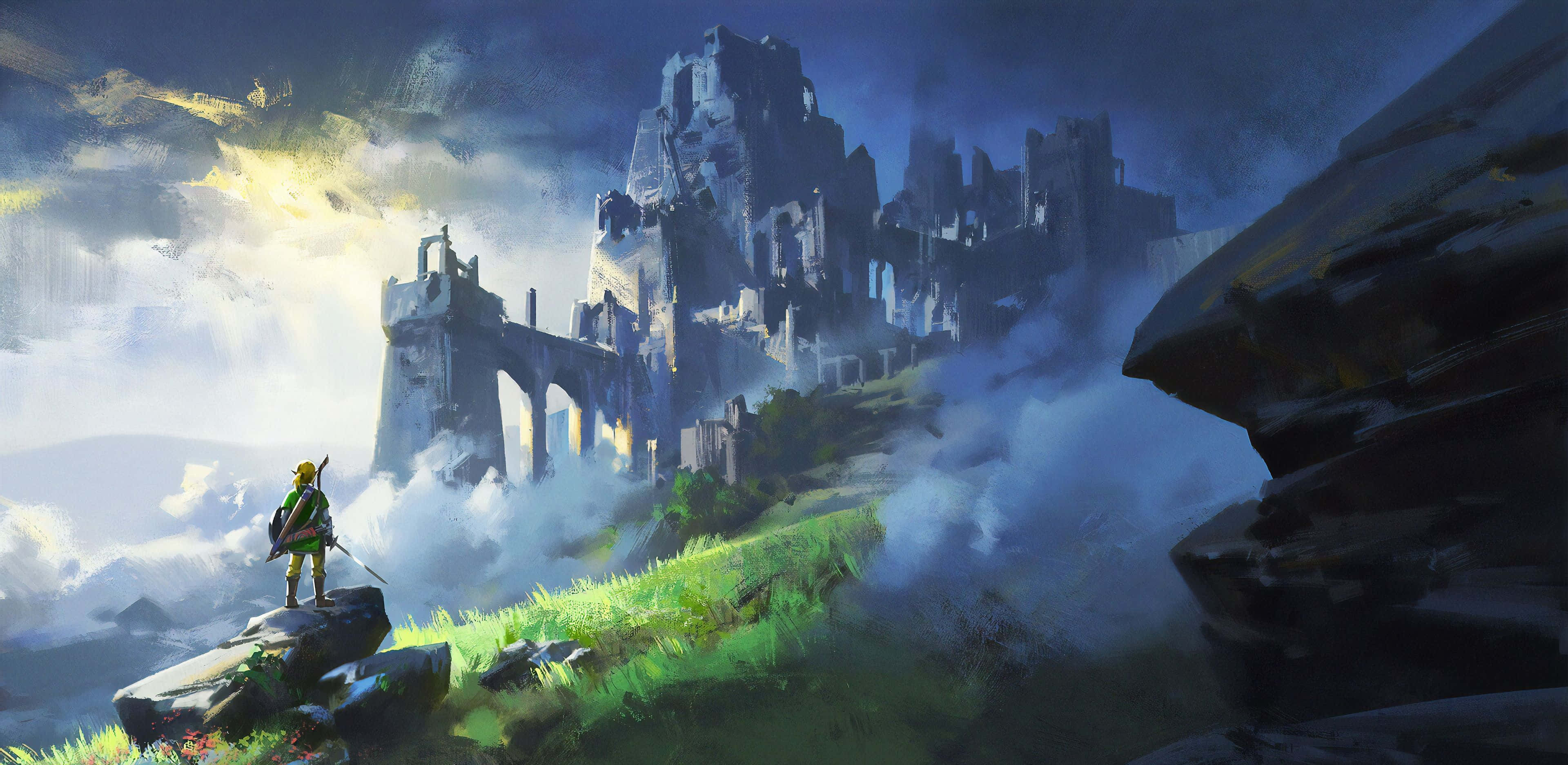 Tutustu The Legend of Zelda -pelin taianomaiseen maailmaan! Taustakuvat