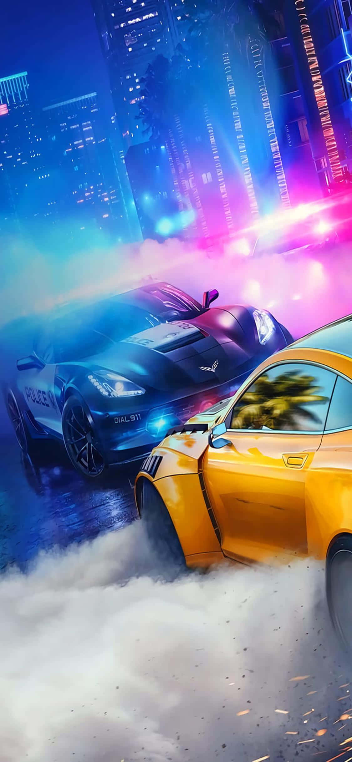 Ylitä nopeuden rajat ja koe Need For Speed Heatin jännitys. Taustakuvat