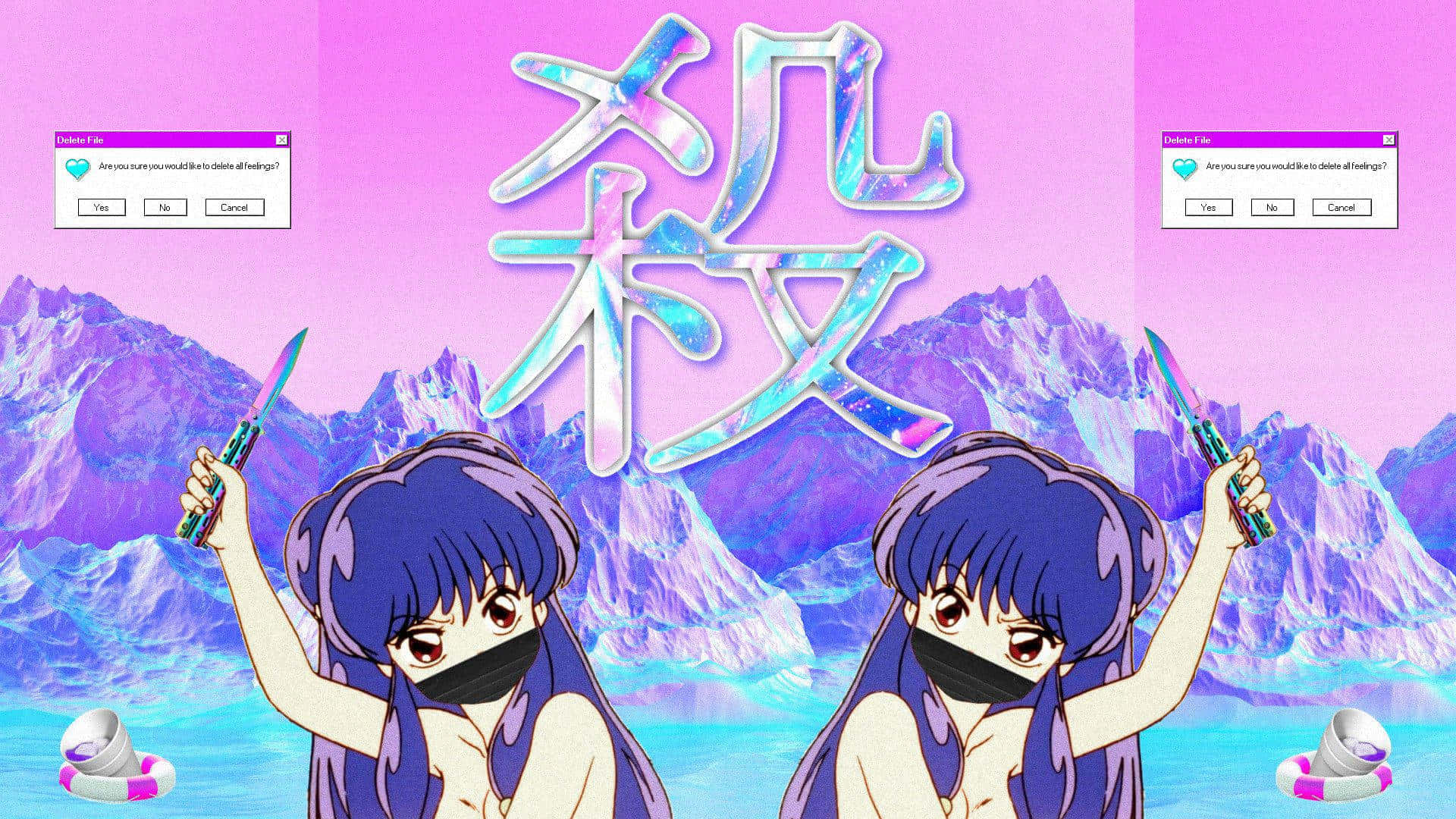 Työpöytätaide Anime PFP Esteettinen Taustakuvat