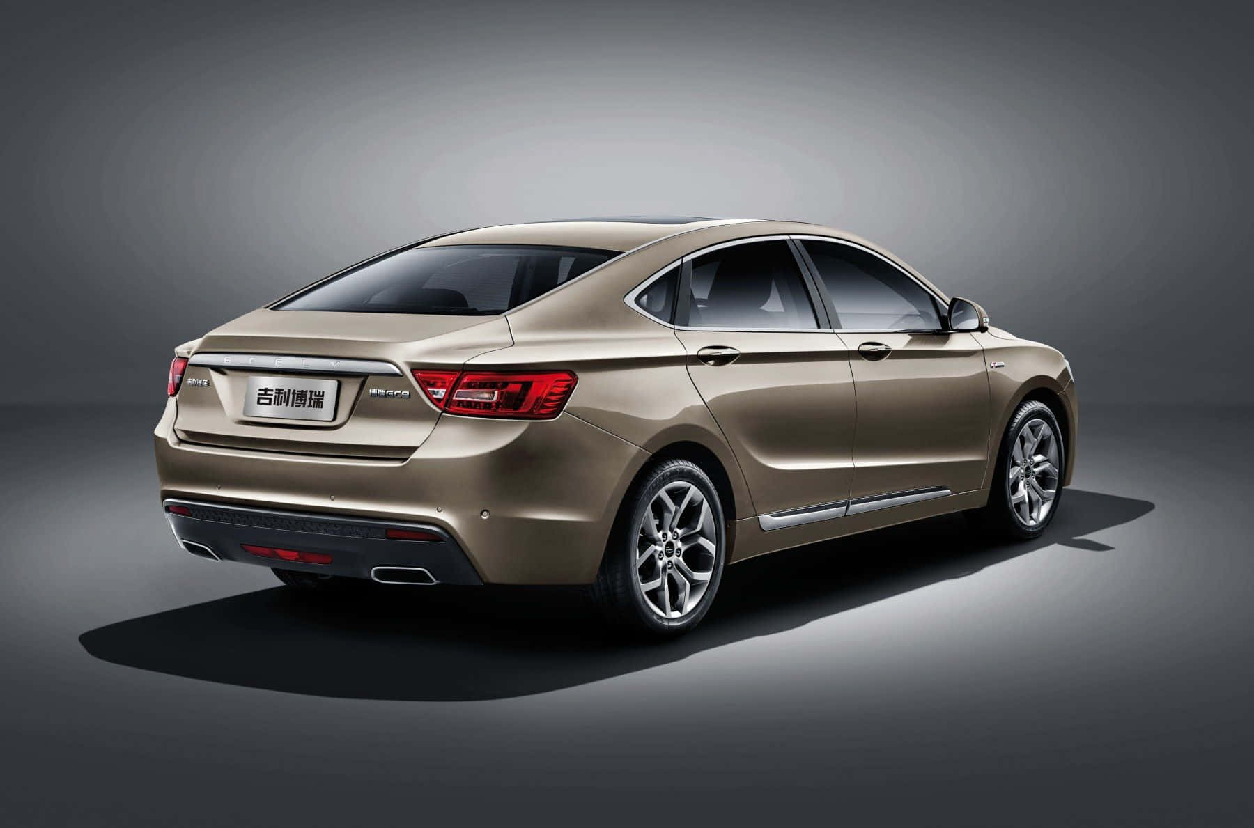 Tyylikäs Geely-sedaniliikkeessä Taustakuvat