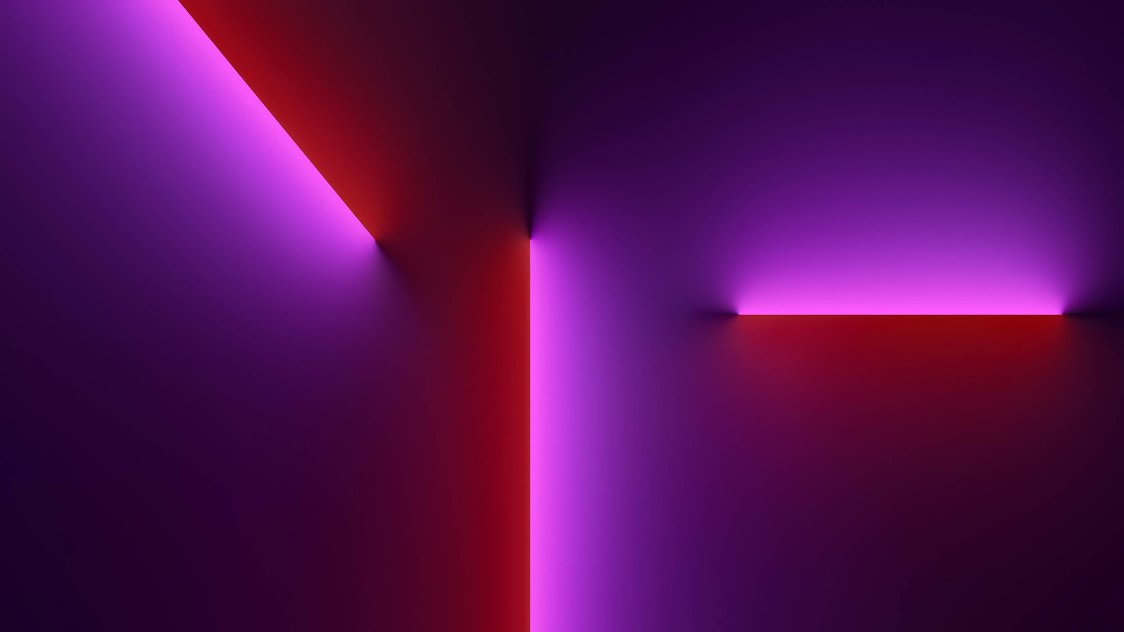 Tyylikäs iPhone Magenta Neon Taustakuvat