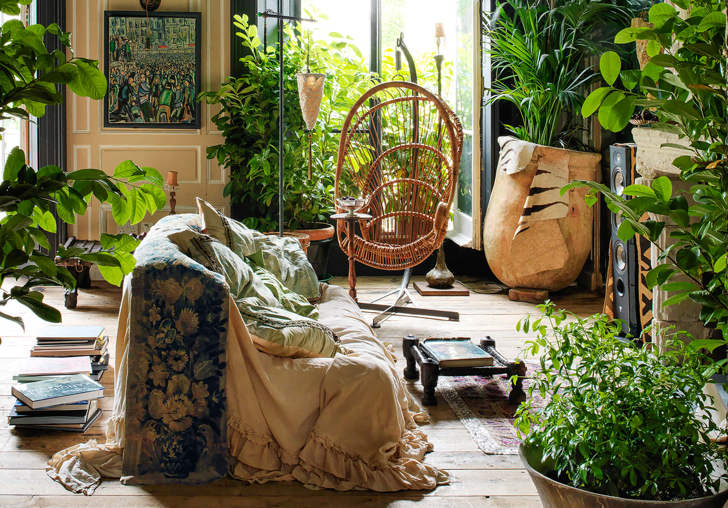 Tyylikäs ja mukava esteettisellä boho-tyylillä Taustakuvat