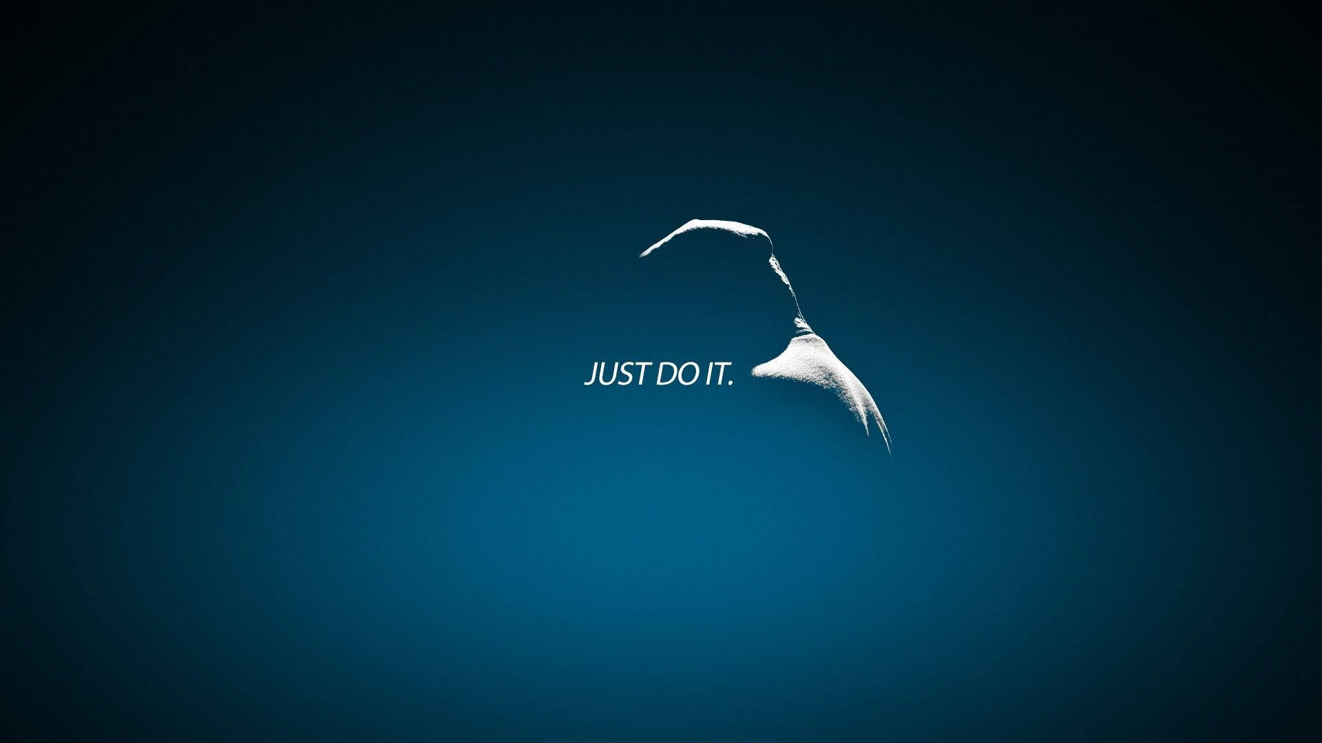 Tyylikäs minimalistinen Nike Just Do It Taustakuvat