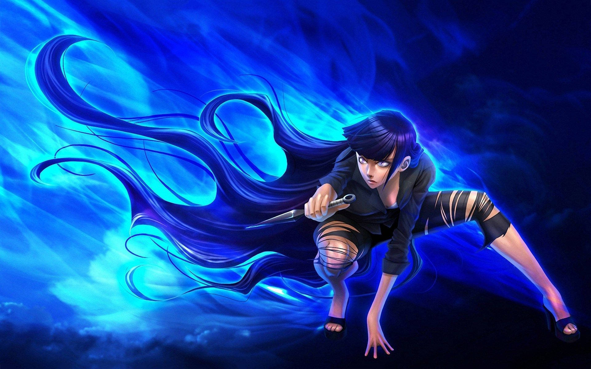 Tyylikäs Naruto Hinata Hyuga Taustakuvat