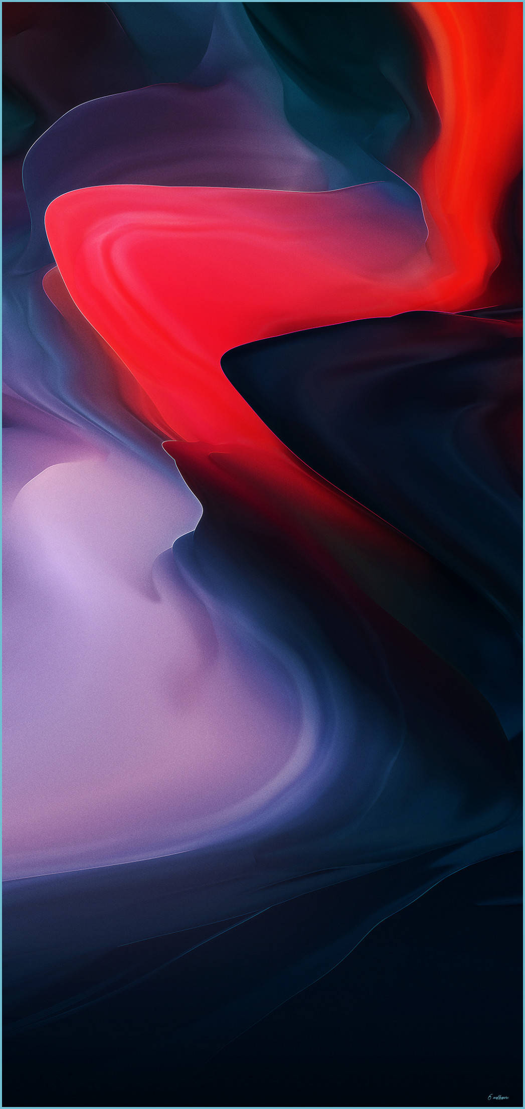 Tyylikäs OnePlus 9 Pro tummanpunaisessa abstraktissa kuosissa Taustakuvat
