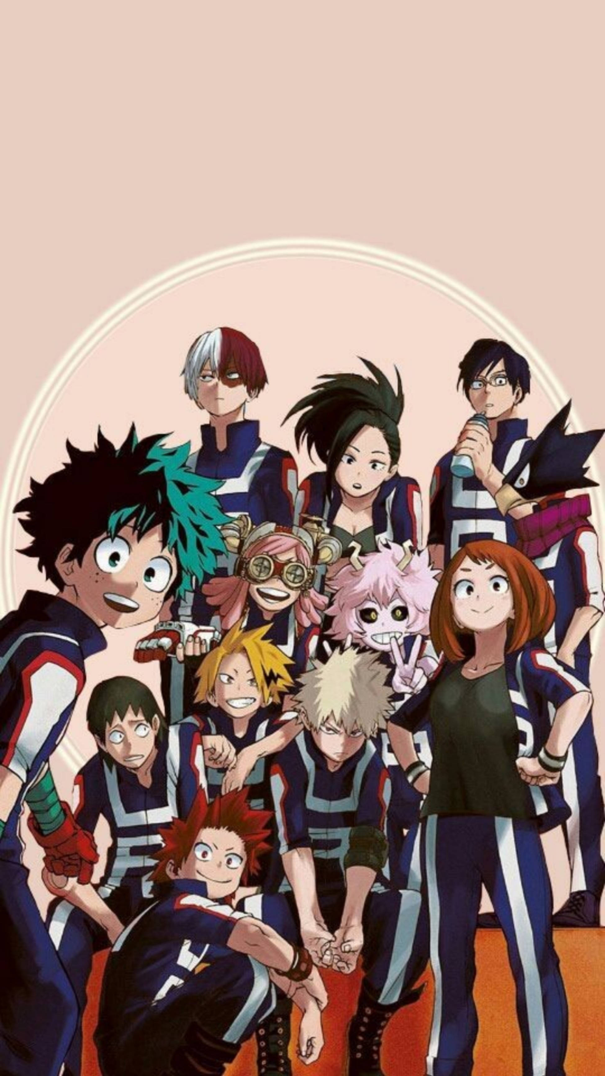 U.A. Urheilufestivaali My Hero Academia iPhone Taustakuvat