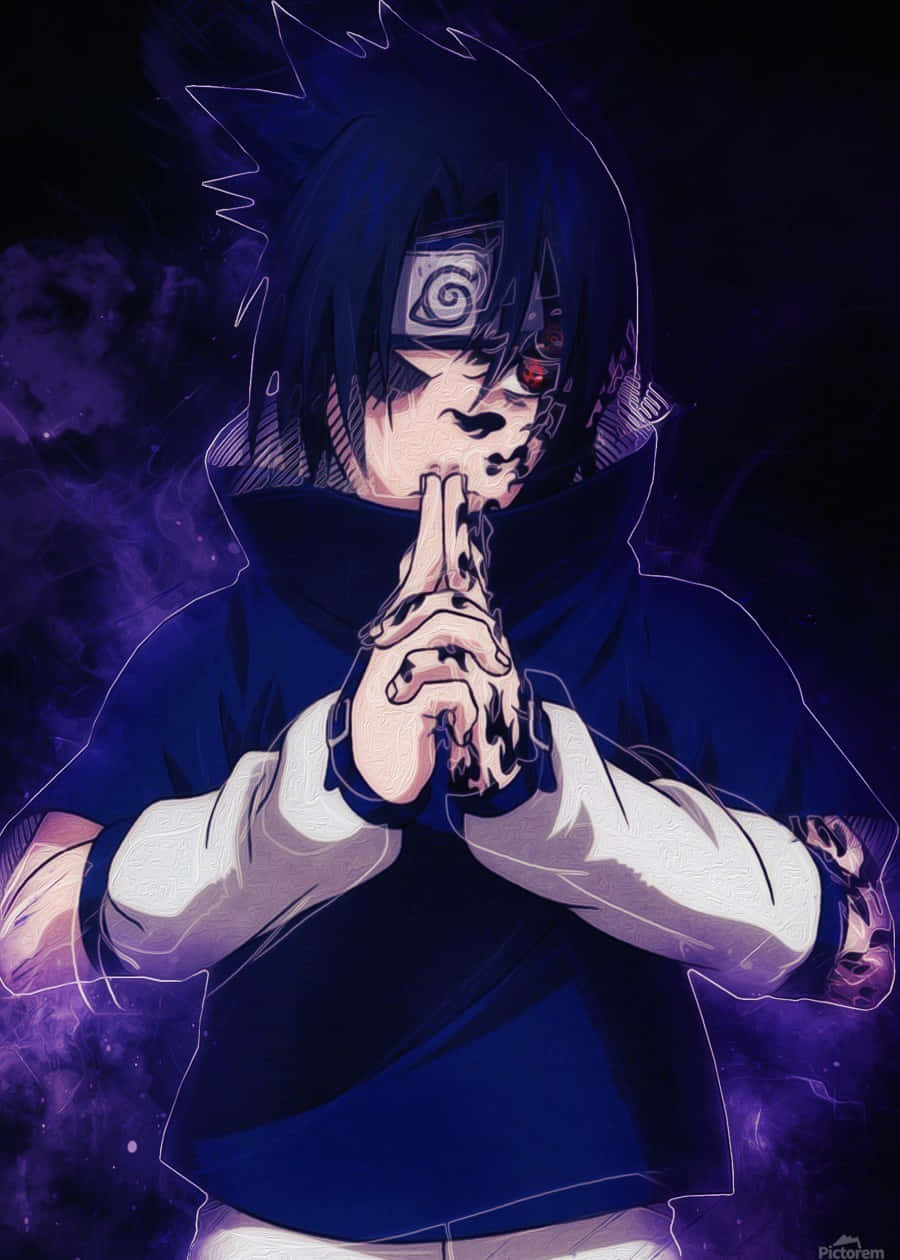 Uchiha-klaanin lahjakkuus, Sasuke, esittelee voimaansa ja taitojaan Taustakuvat