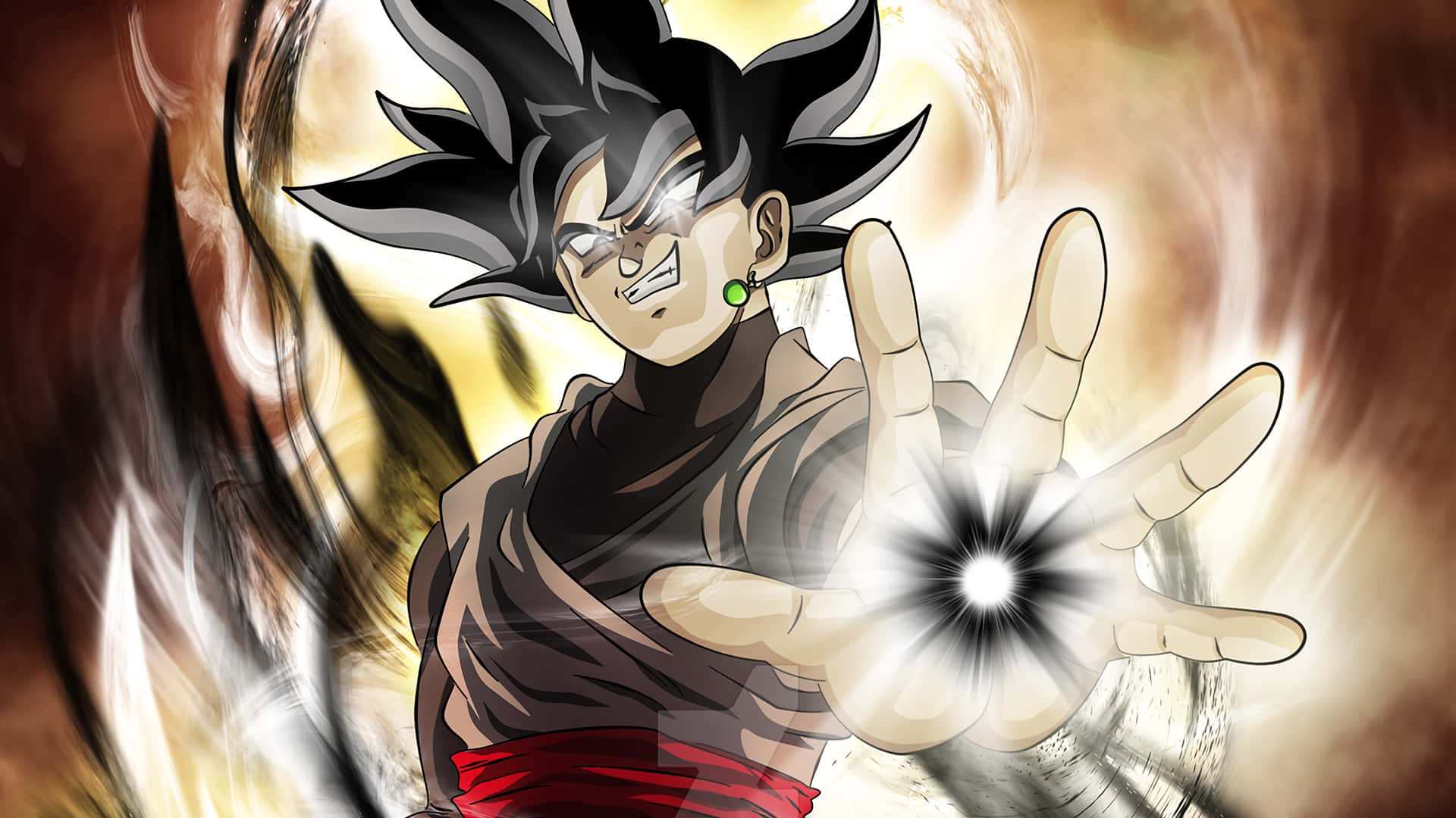 Uhkaava Goku Black Dragon Ball Superista Taustakuvat