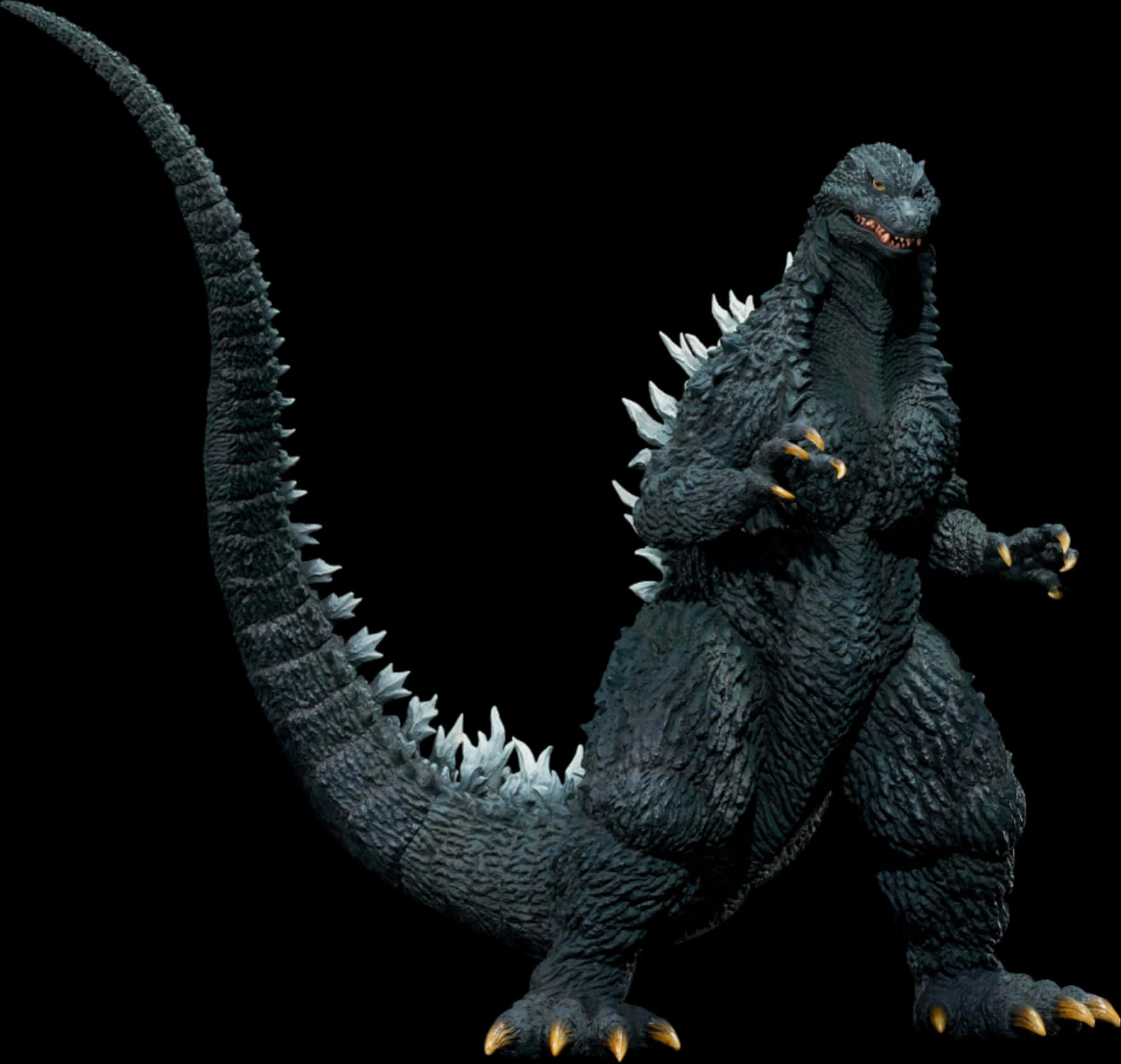 Uhraava Godzilla-hahmo eristettynä Taustakuvat