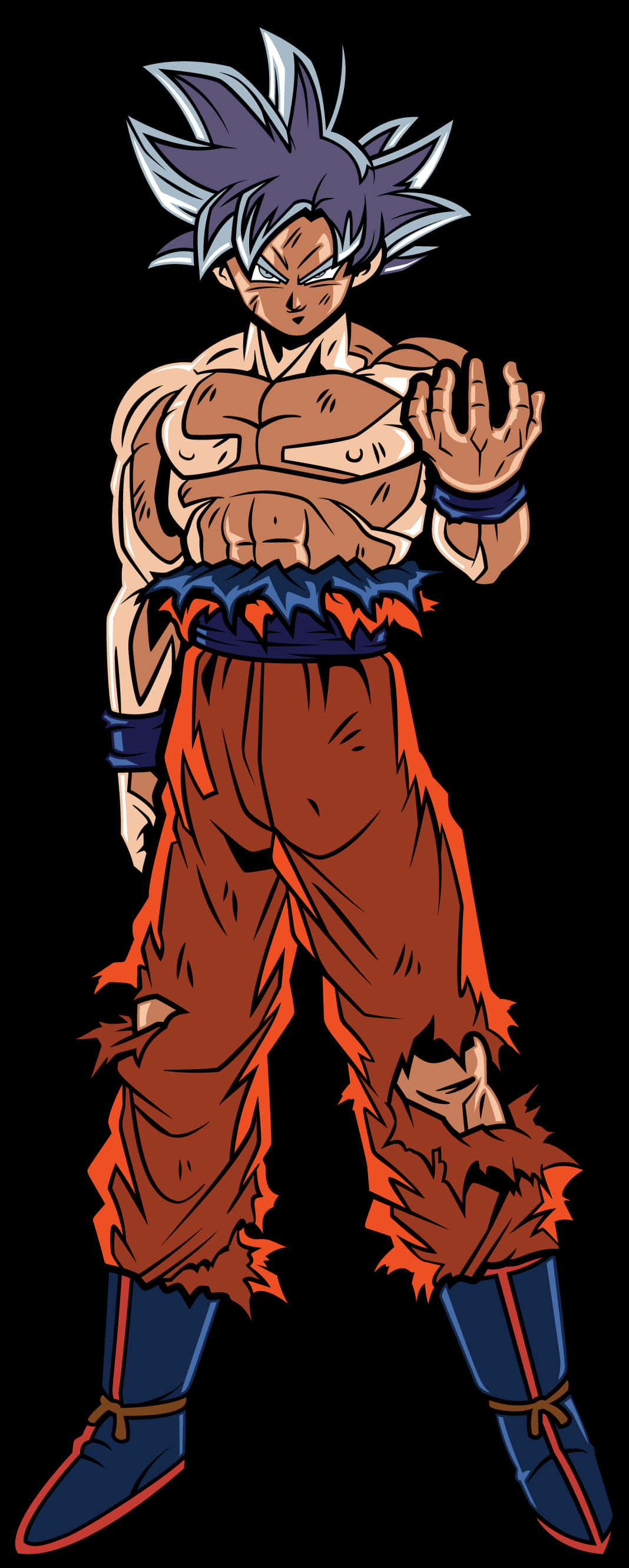 Ultra Instinct Goku-asento Taustakuvat