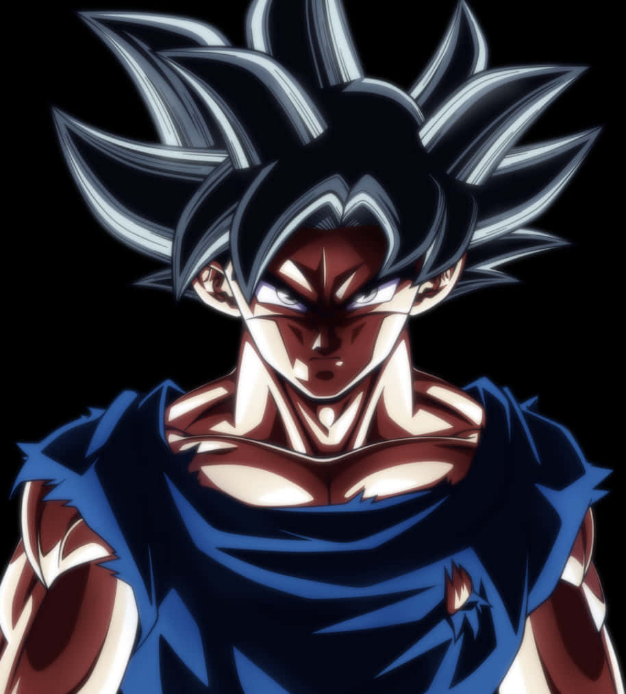 Ultra Instinct Goku intensiivinen katse Taustakuvat