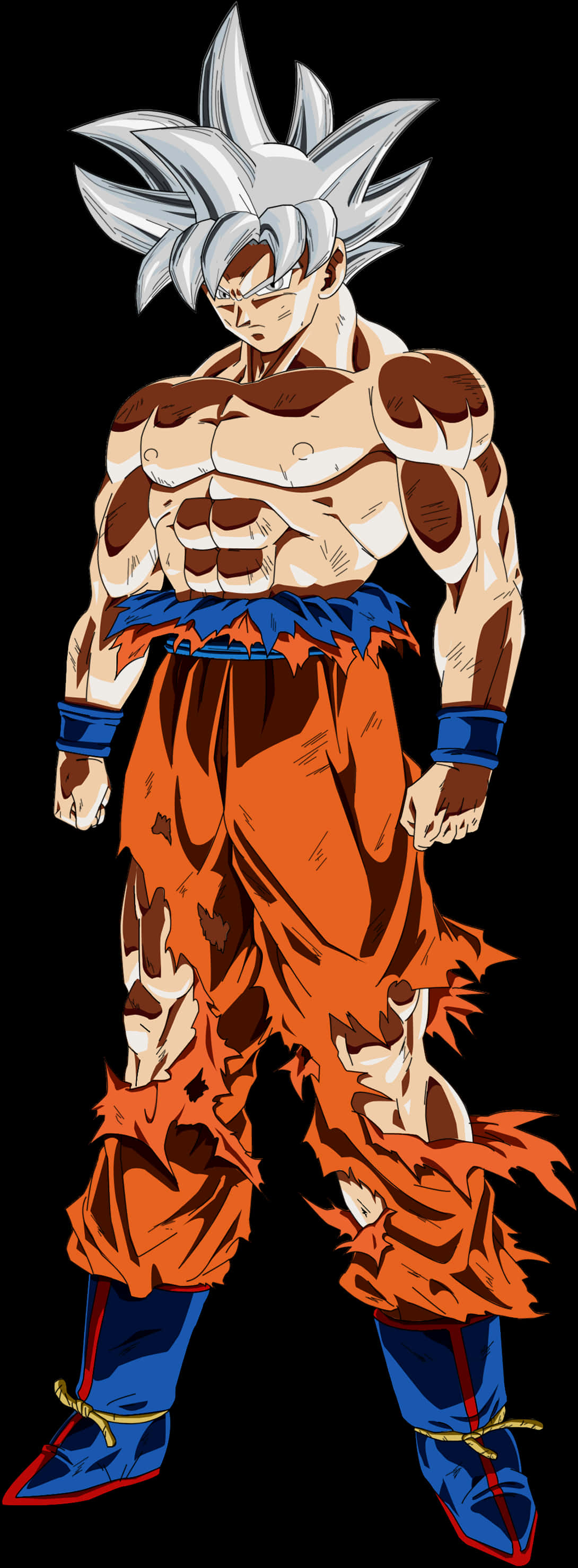 Ultra Instinct Goku seisoo asennossa Taustakuvat