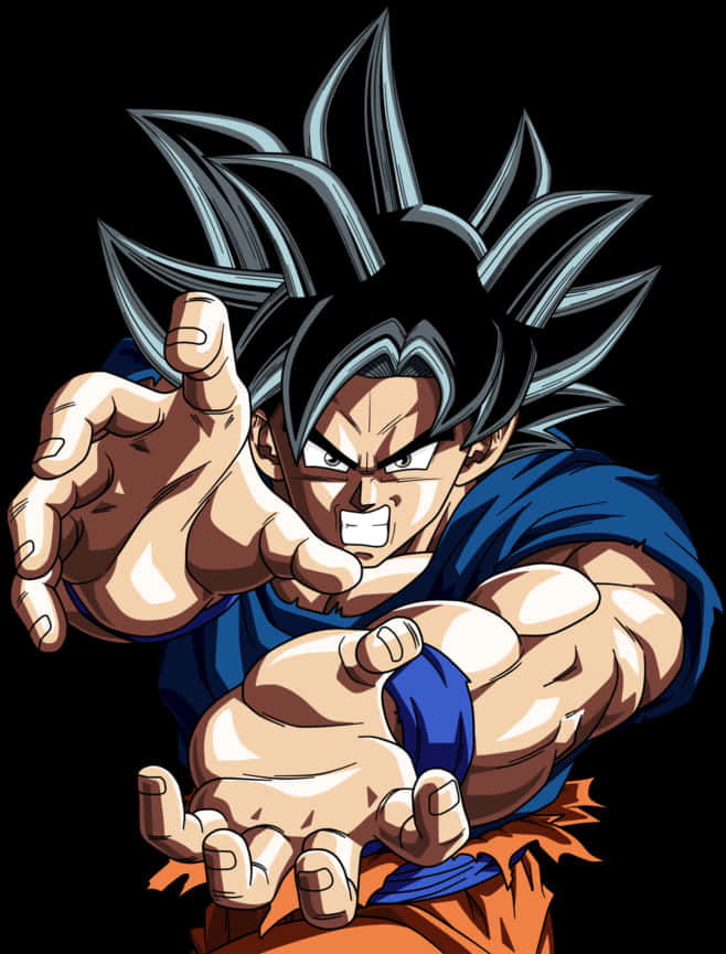 Ultra Instinct Goku taisteluvalmiina Taustakuvat