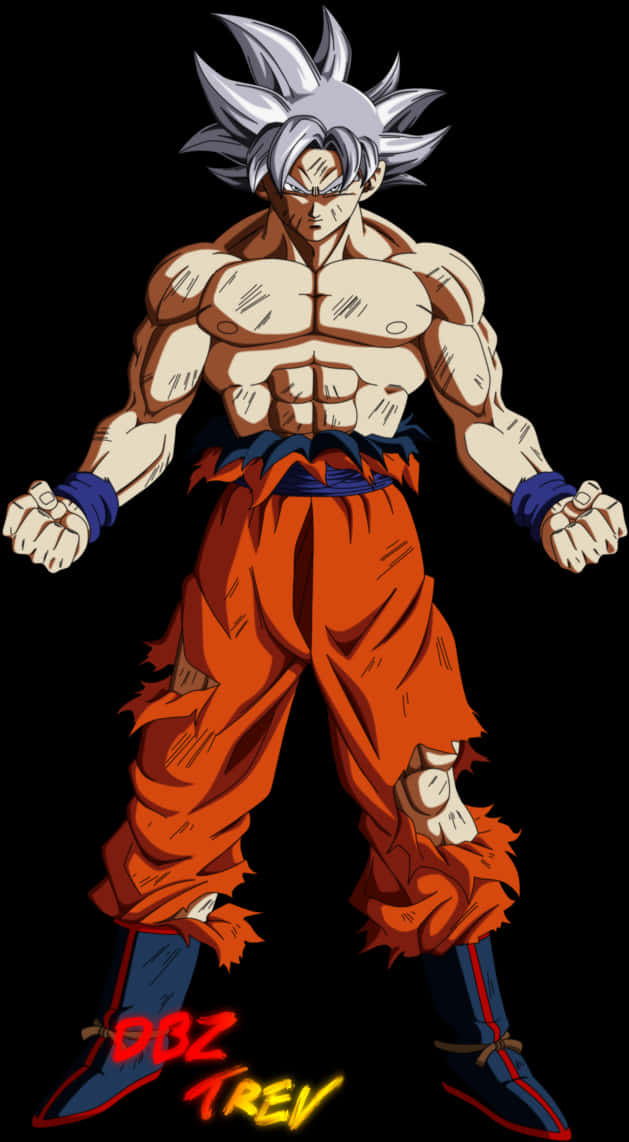 Ultra Instinct Goku voima-asento Taustakuvat