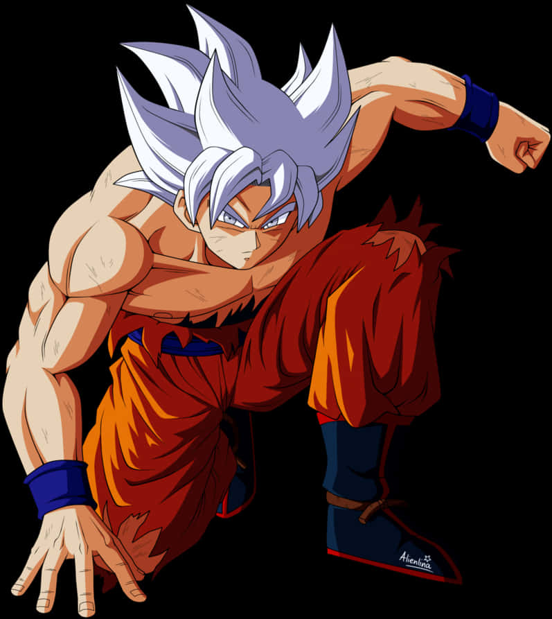 Ultra Instinct Goku voima-asento Taustakuvat