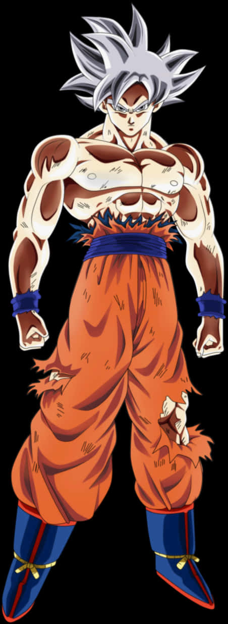 Ultra Instinct Goku Voima-asento Taustakuvat