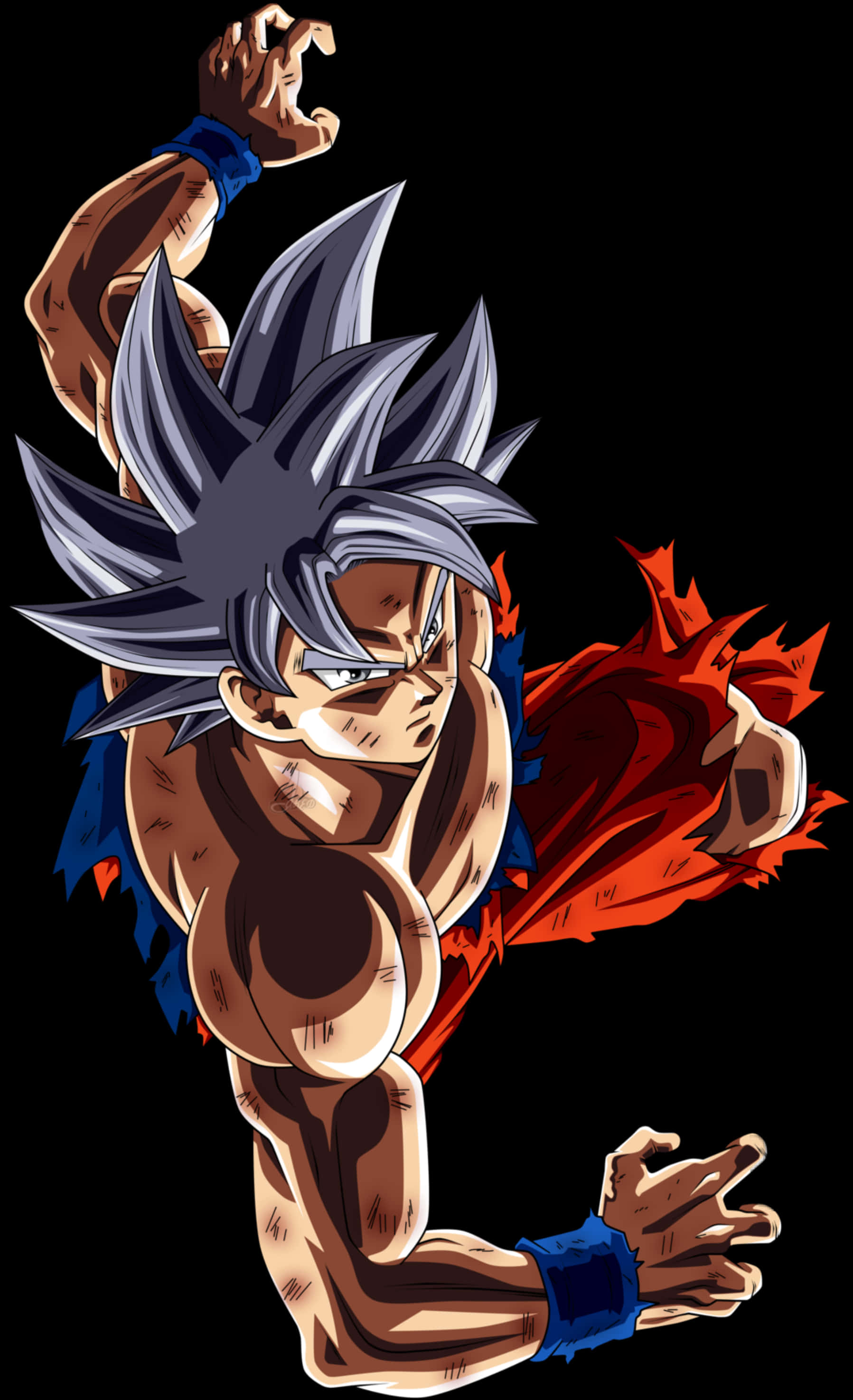 Ultra Instinct Goku Voimakas Asento Taustakuvat