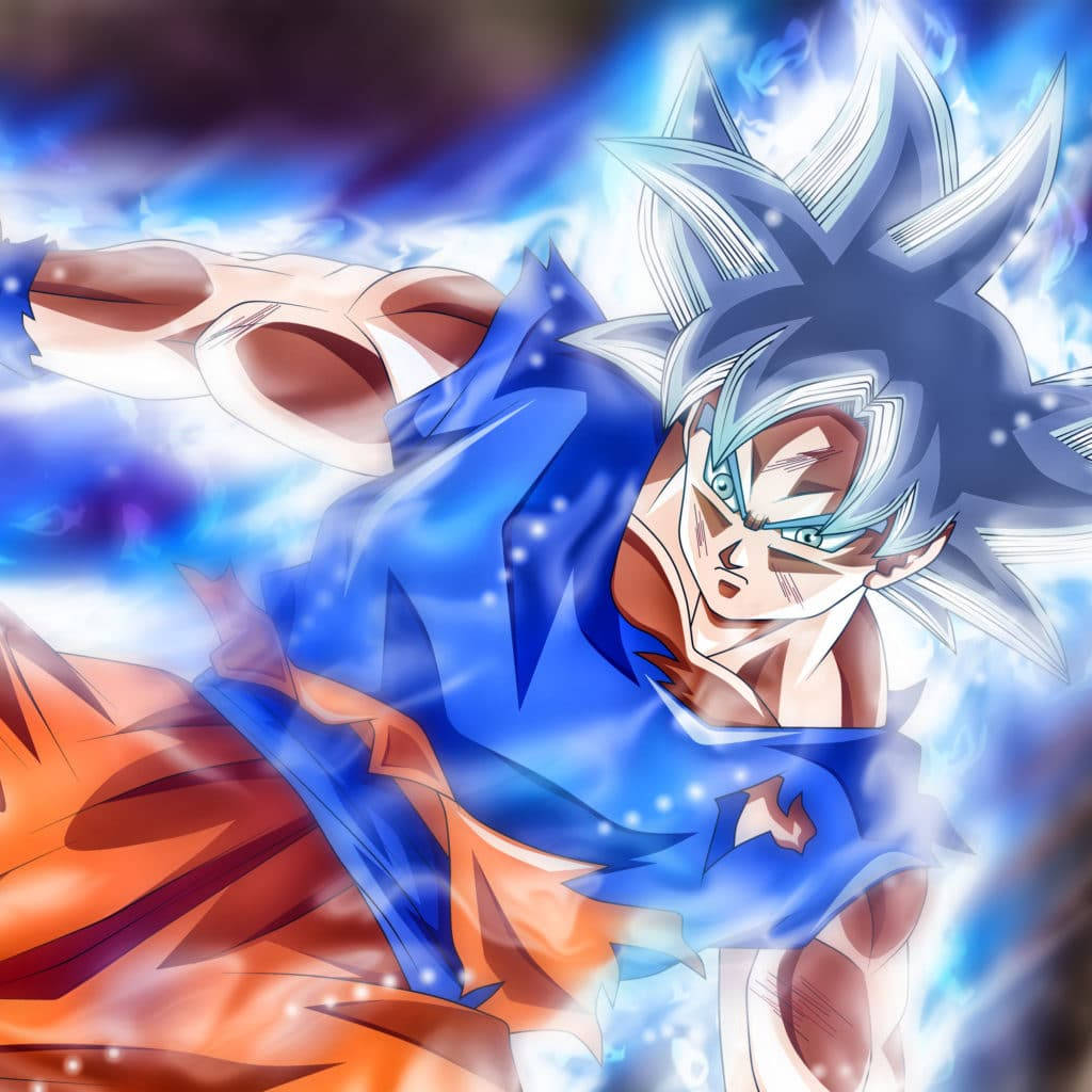 Ultra Instinct -muodonmuutos Goku Estetiikka Taustakuvat