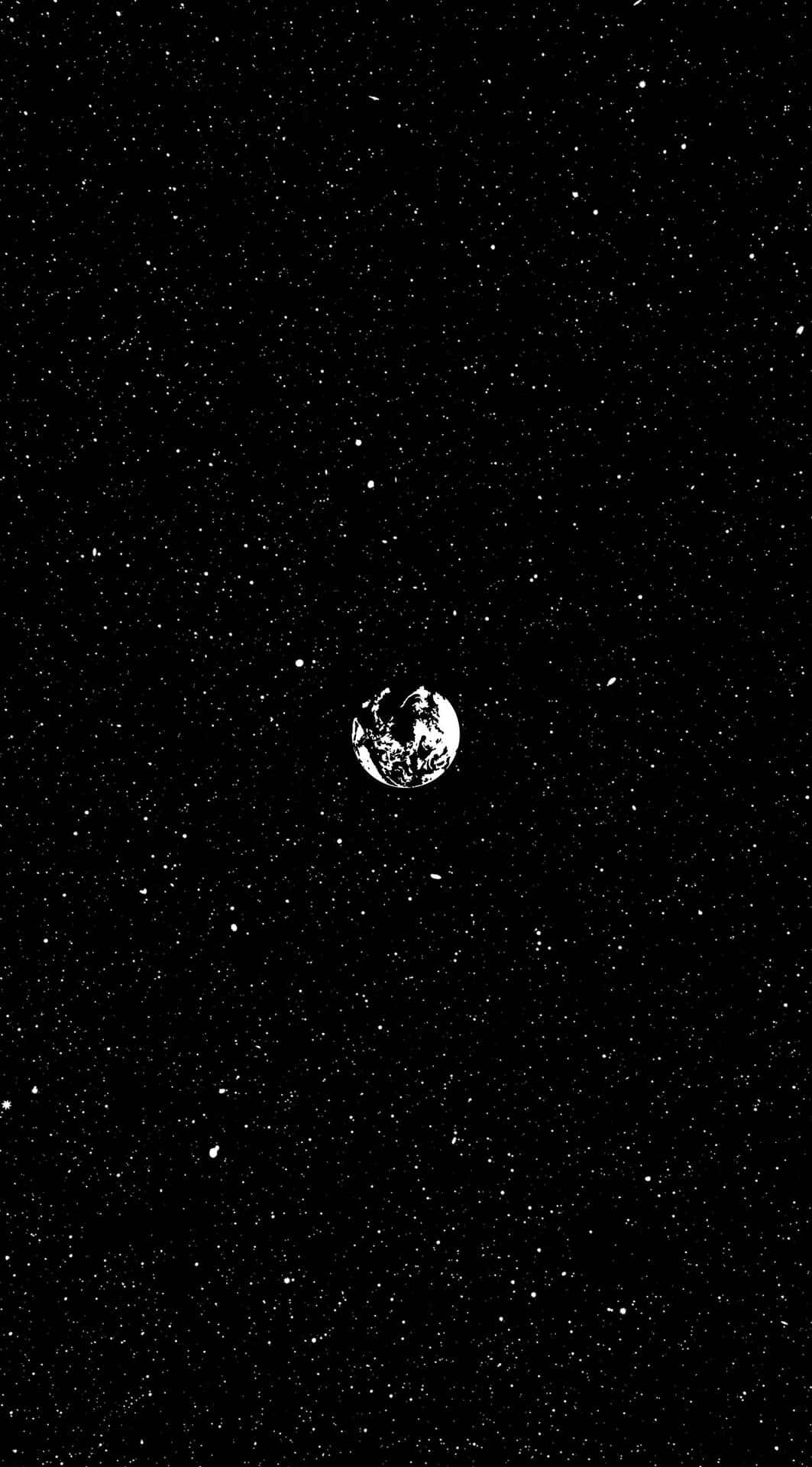 Unelmamainen kosminen maisema tähtineen, kaasupilvineen ja asteroideineen, luoden romanttisen ja surrealistisen tunnelman Taustakuvat