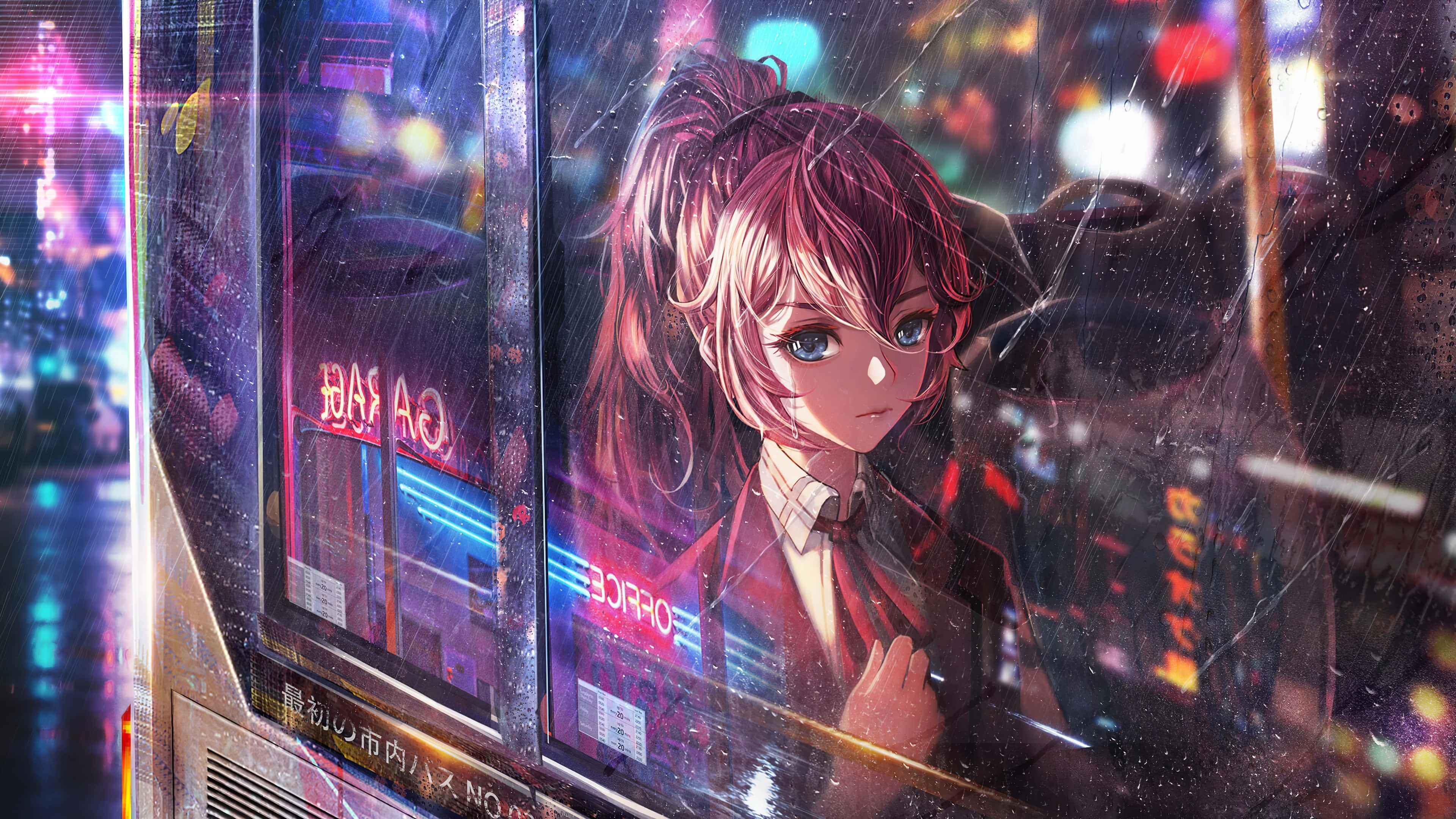 Upea 4K anime maisema Taustakuvat