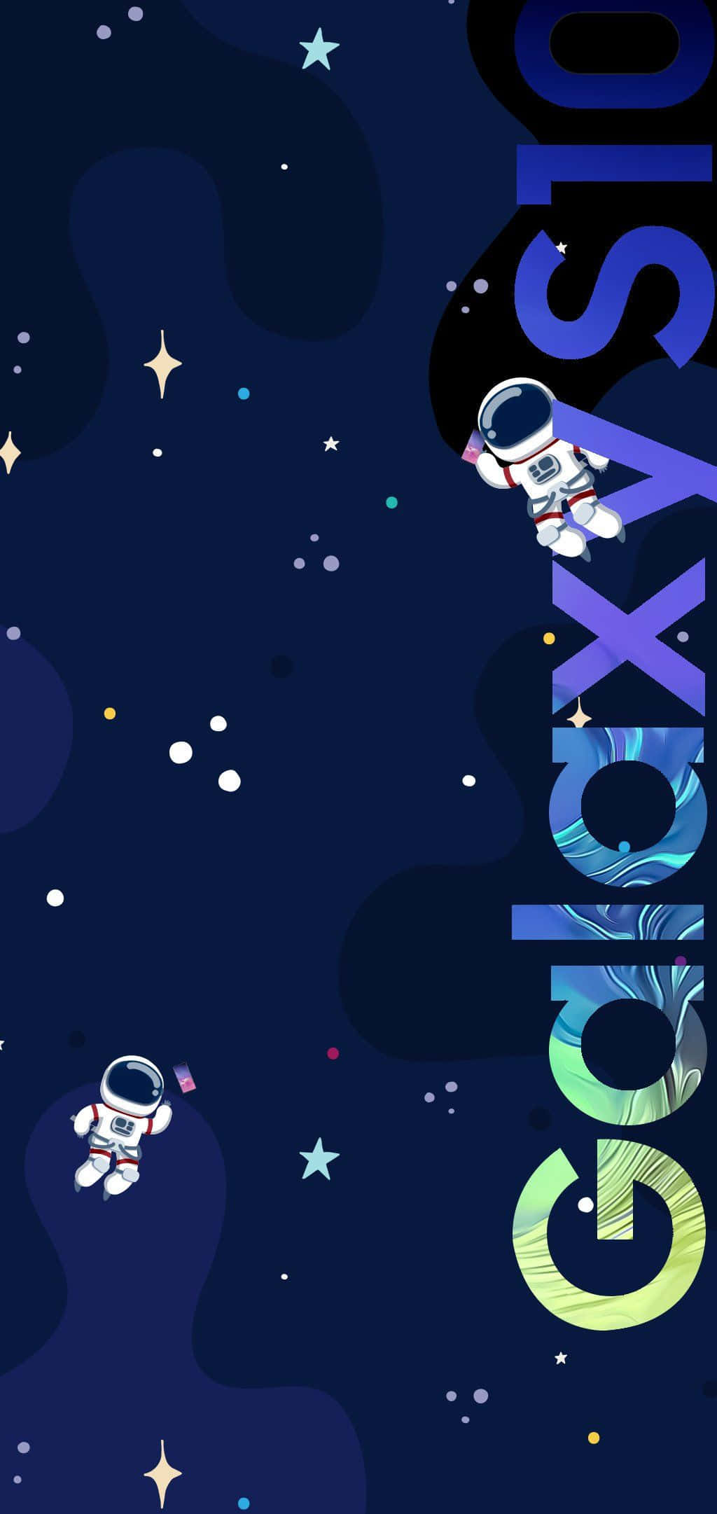 Upea Galaxy S10 -taustakuva Taustakuvat