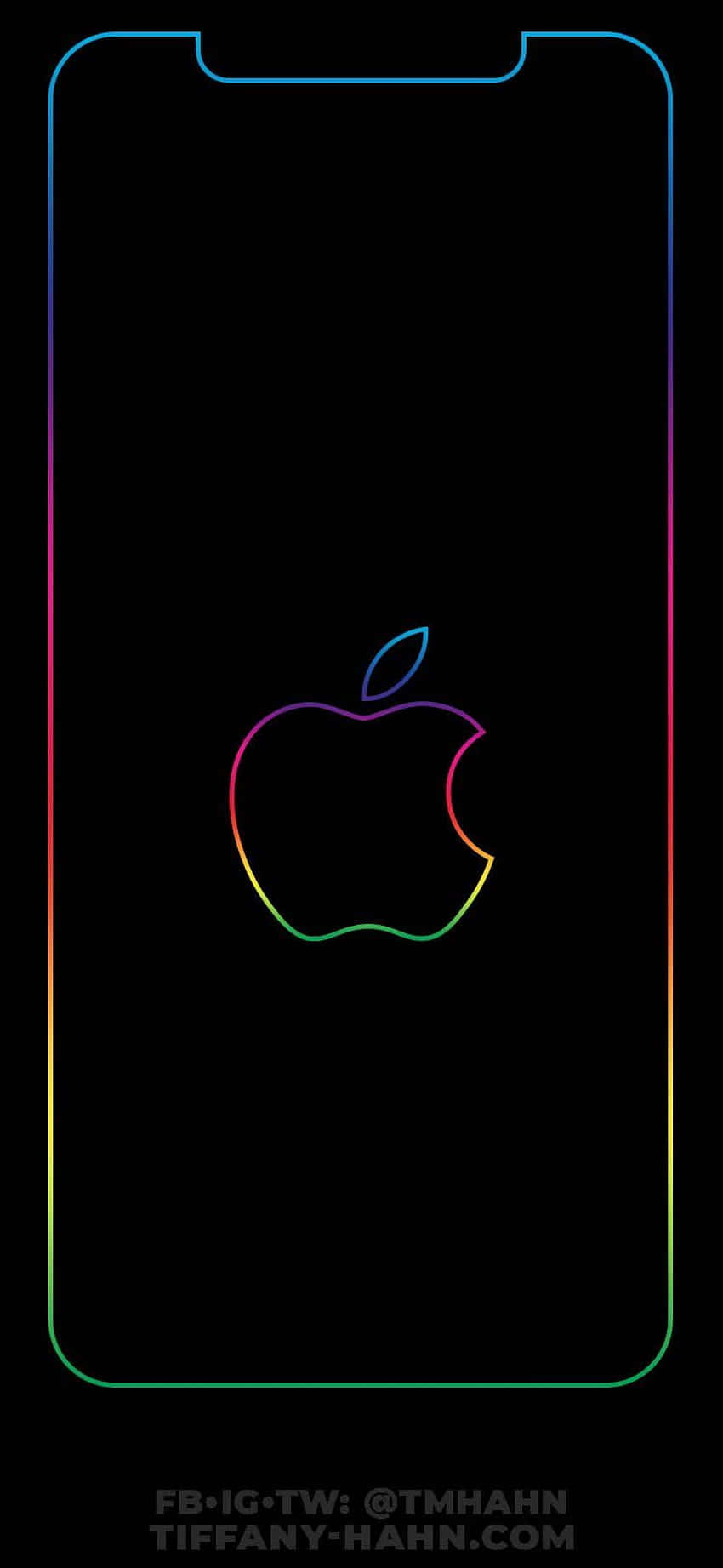 Upea iPhone XS Max Apple -taustakuva Taustakuvat