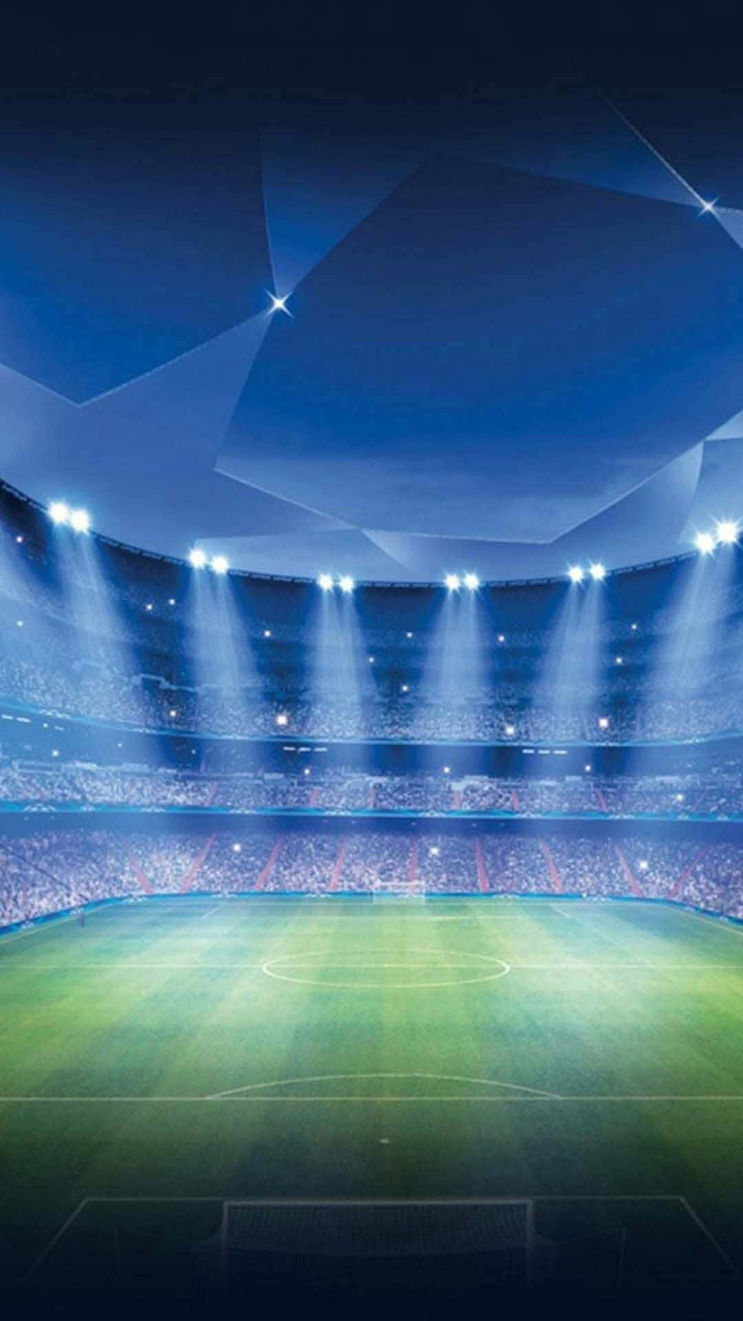 Upea jalkapallokenttä stadionin taustakuva Taustakuvat