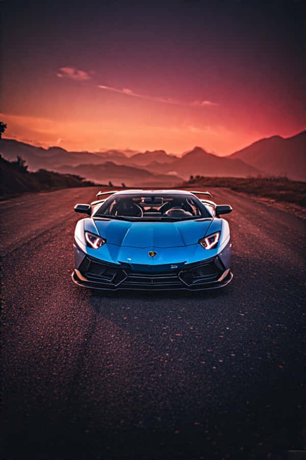 Upea Lamborghini-auto 4K Taustakuvat
