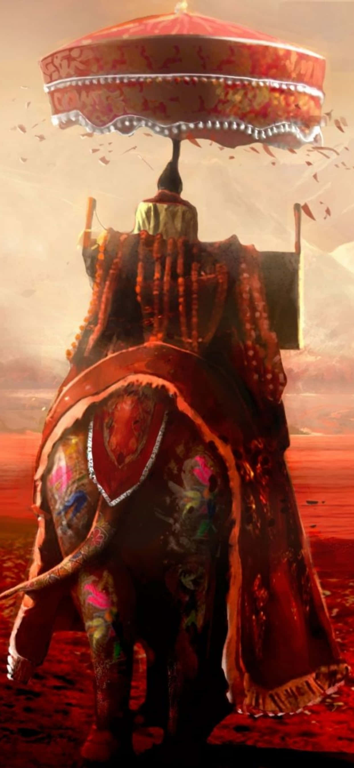 "Upea näkymä Far Cry 4:stä iPhone Xs Maxilla" Taustakuvat