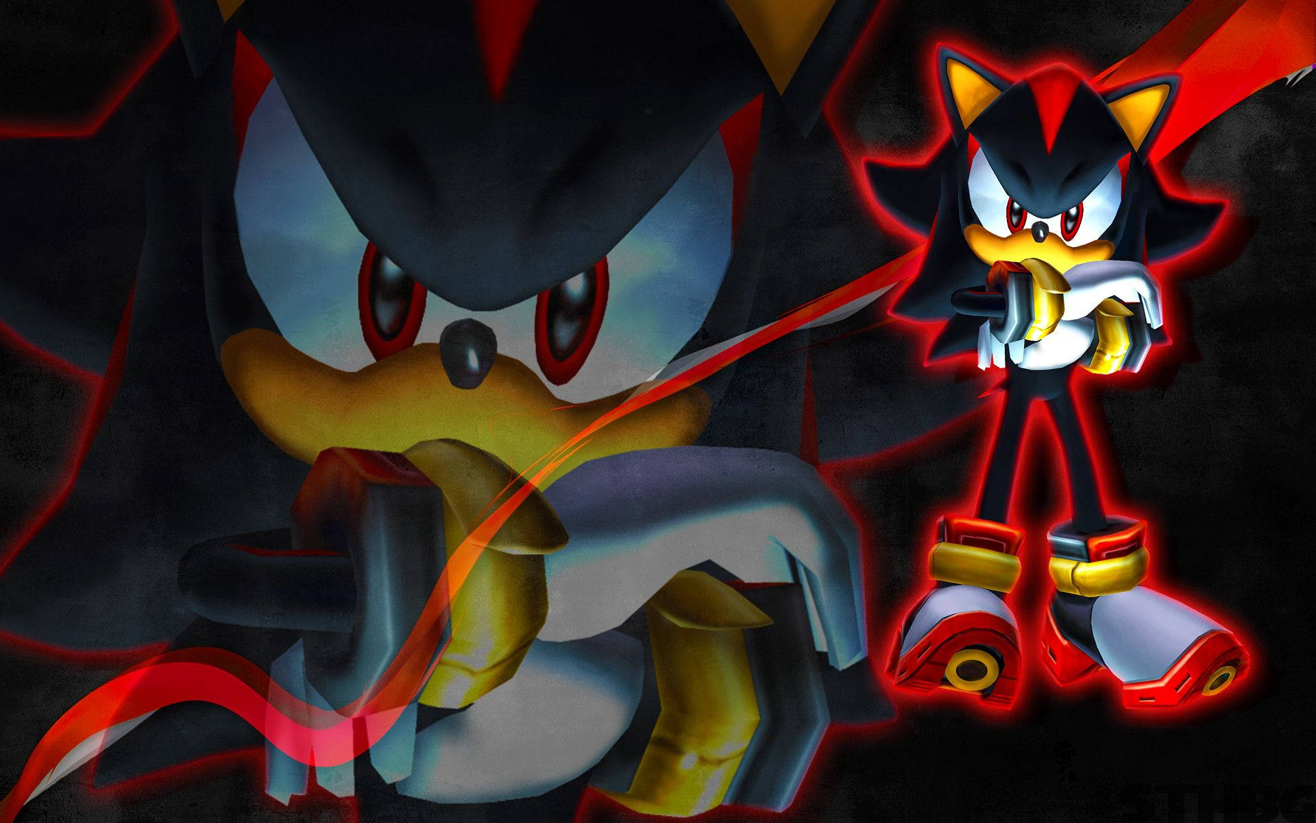 Upea Shadow the Hedgehog PFP Sega-hahmo Taustakuvat