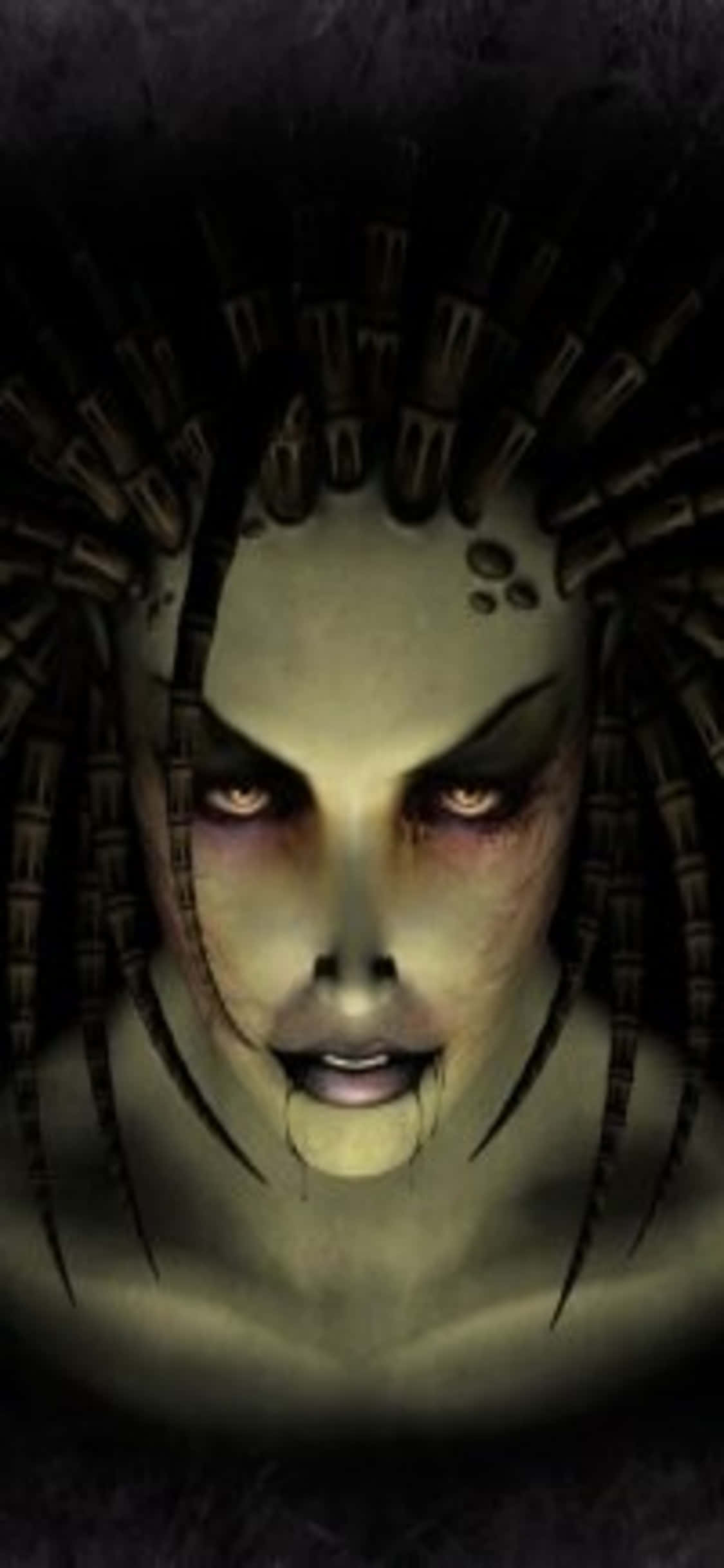 Upea StarCraft II iPhone X -taustakuva Taustakuvat