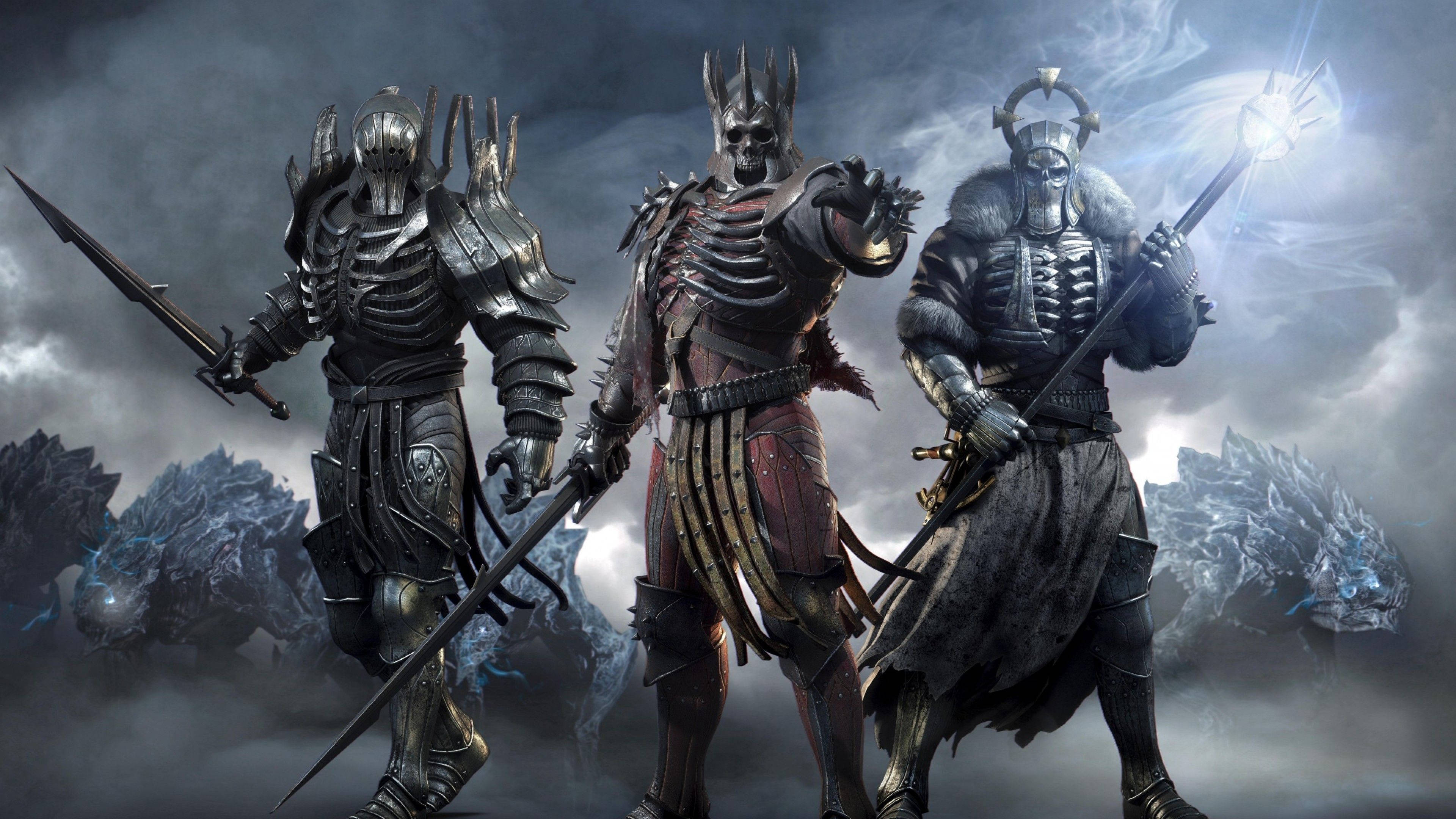 Uppoudu Witcher 3: Wild Huntin fantasiamaailmaan Taustakuvat