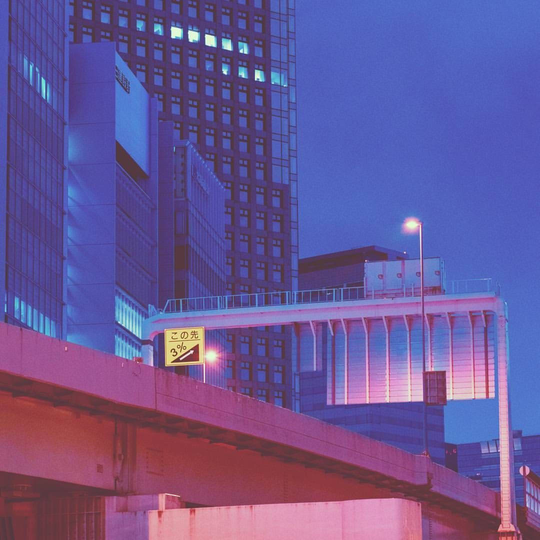 Urbanscape Retro Anime Estetiikka Taustakuvat
