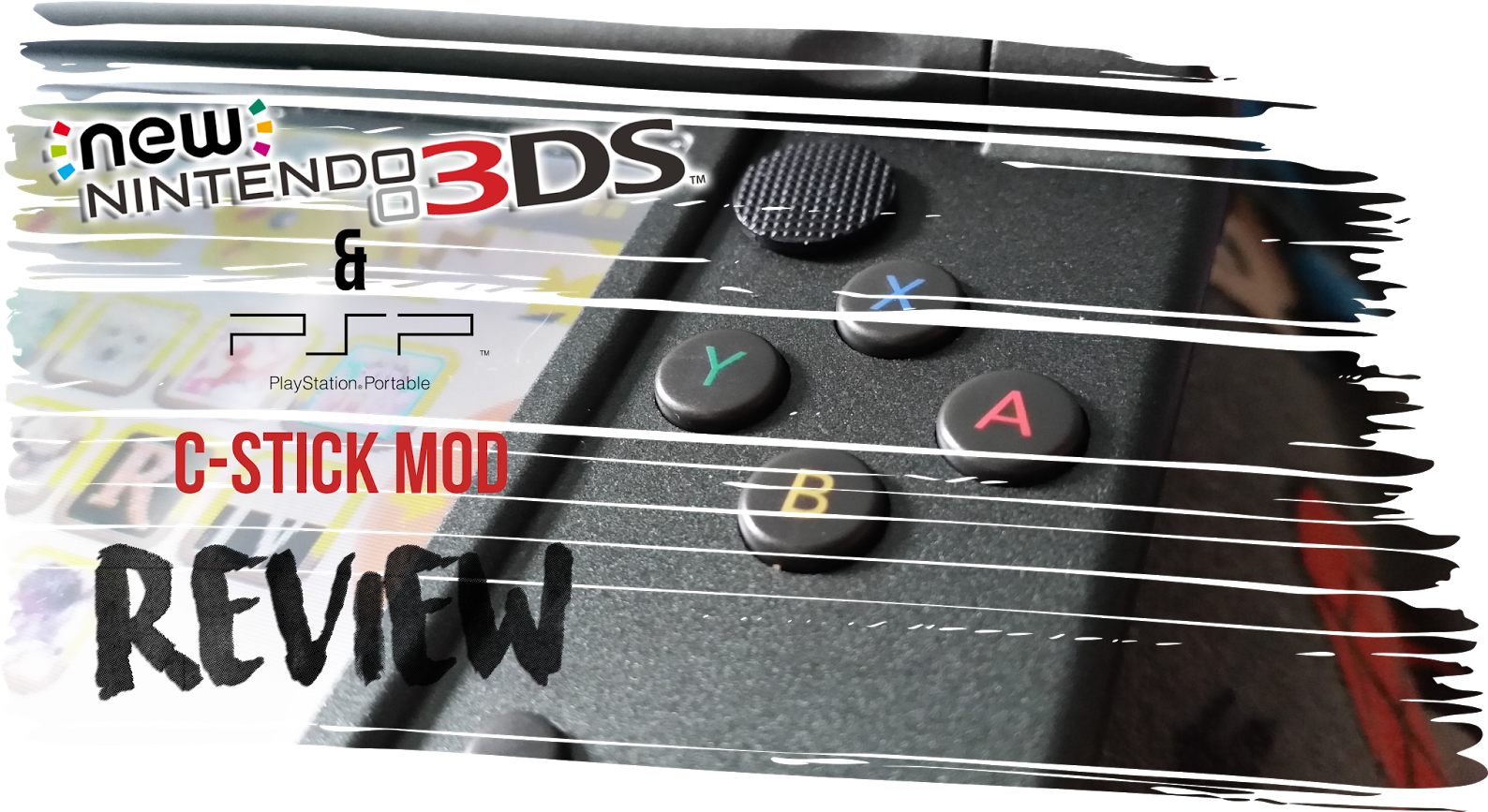 Uusi Nintendo3DS C-tikun modiarvostelu Taustakuvat
