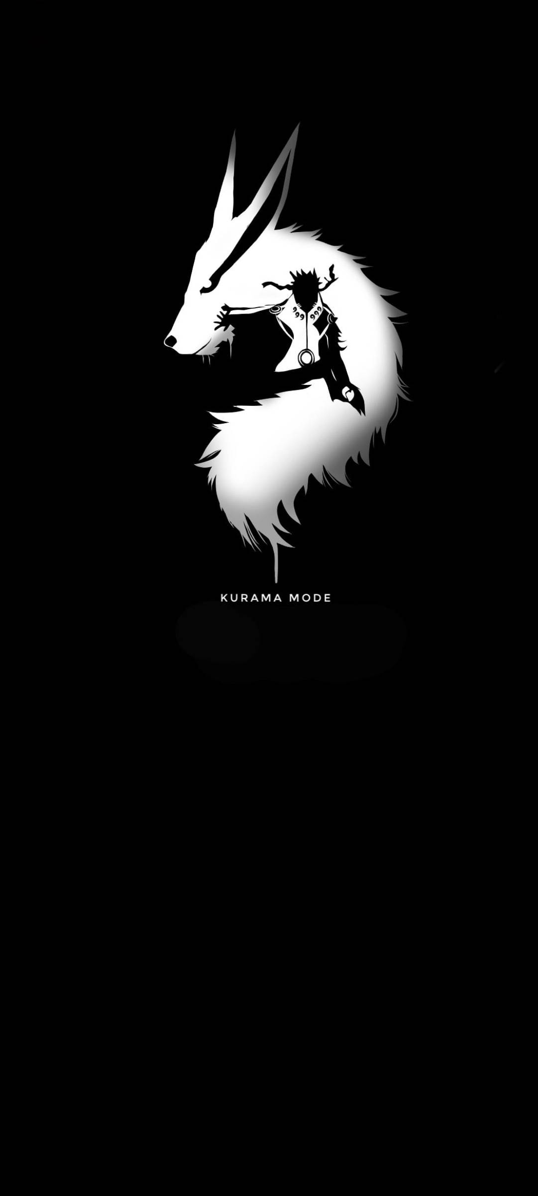 Uzumaki Naruto Musta Kurama-tila Taustakuvat