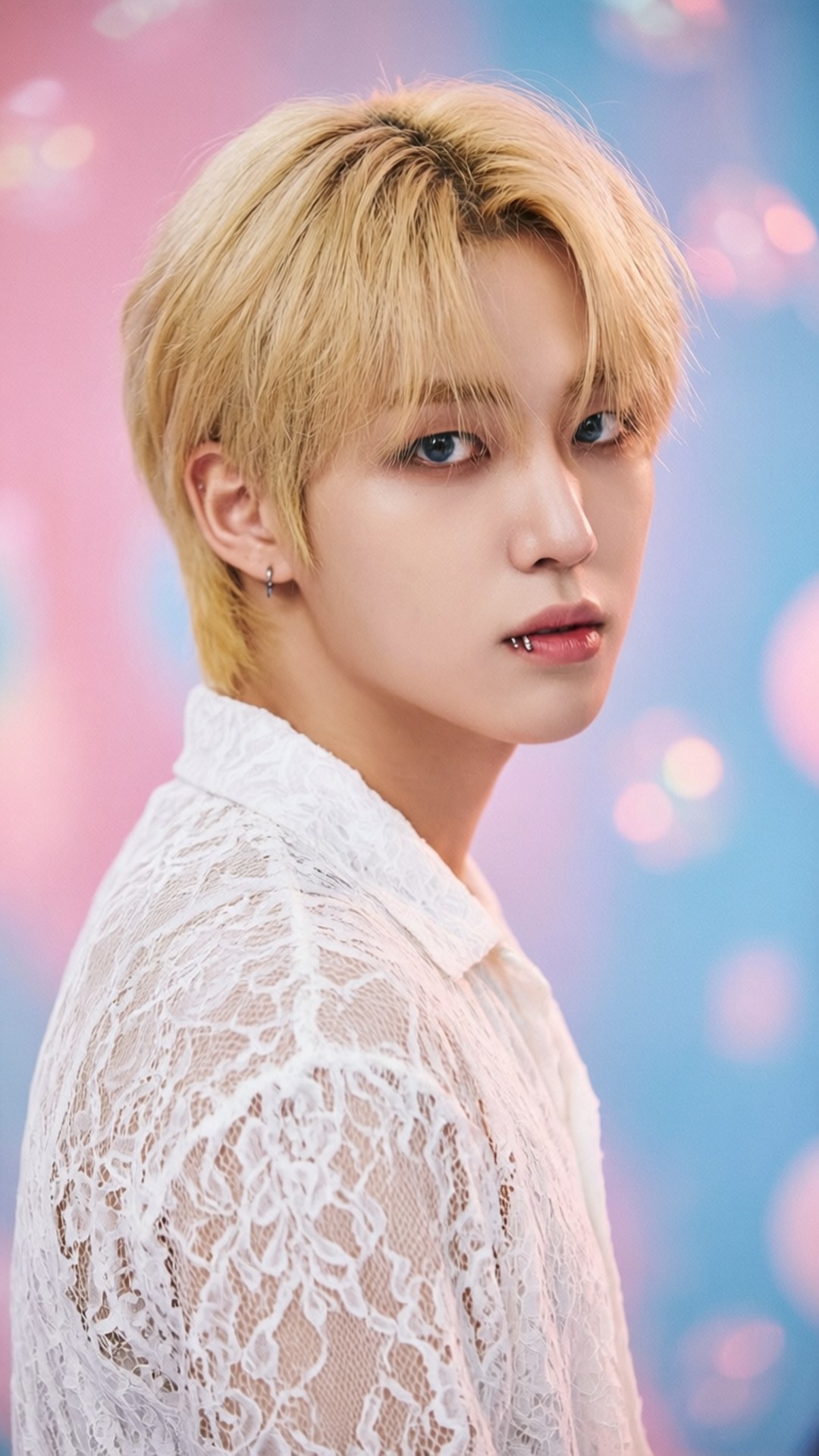 Vaalea Hyunjin katse Taustakuvat