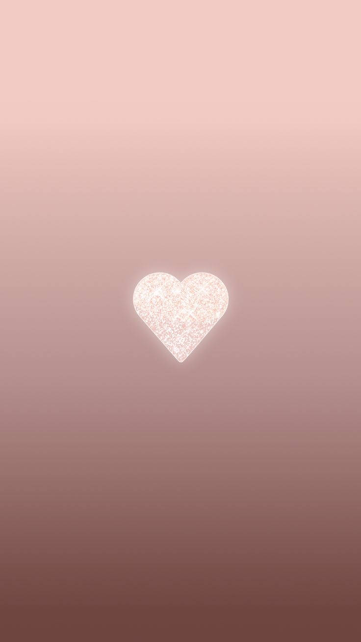 Vaalean sydämen estetiikkaa glitterillä Taustakuvat