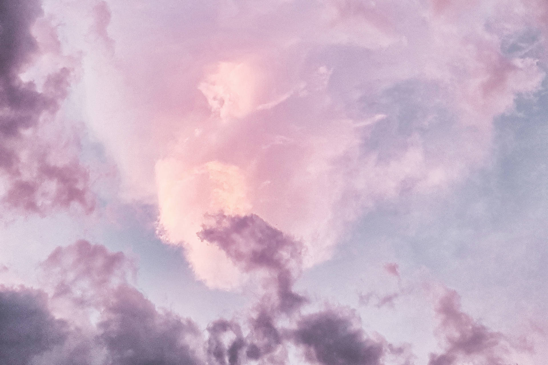 Vaaleanpunainen esteettinen auringonlasku taustakuva — Anime estetiikka GIF Taustakuvat