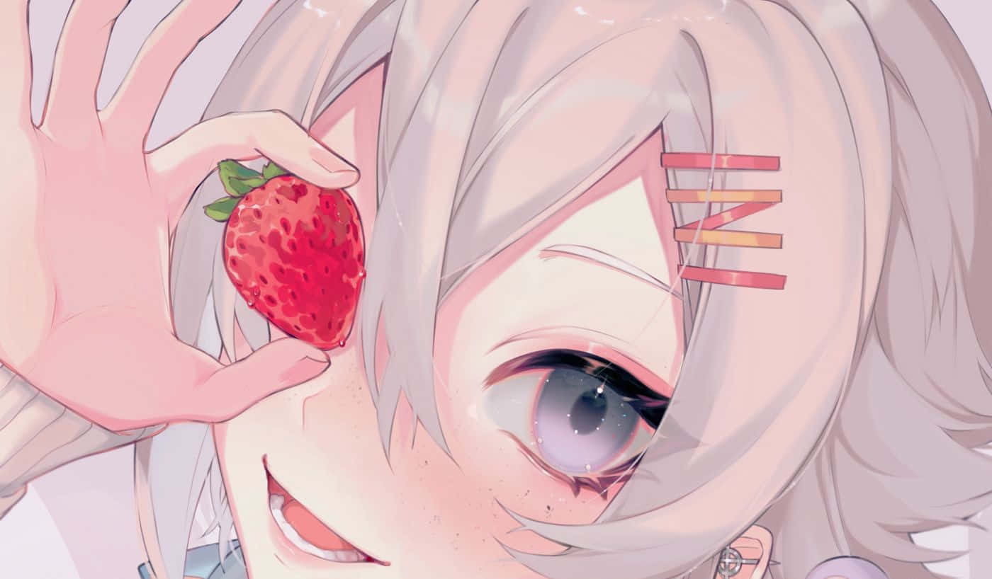 Vaaleanpunaisia anime-estetiikkakuvia Taustakuvat