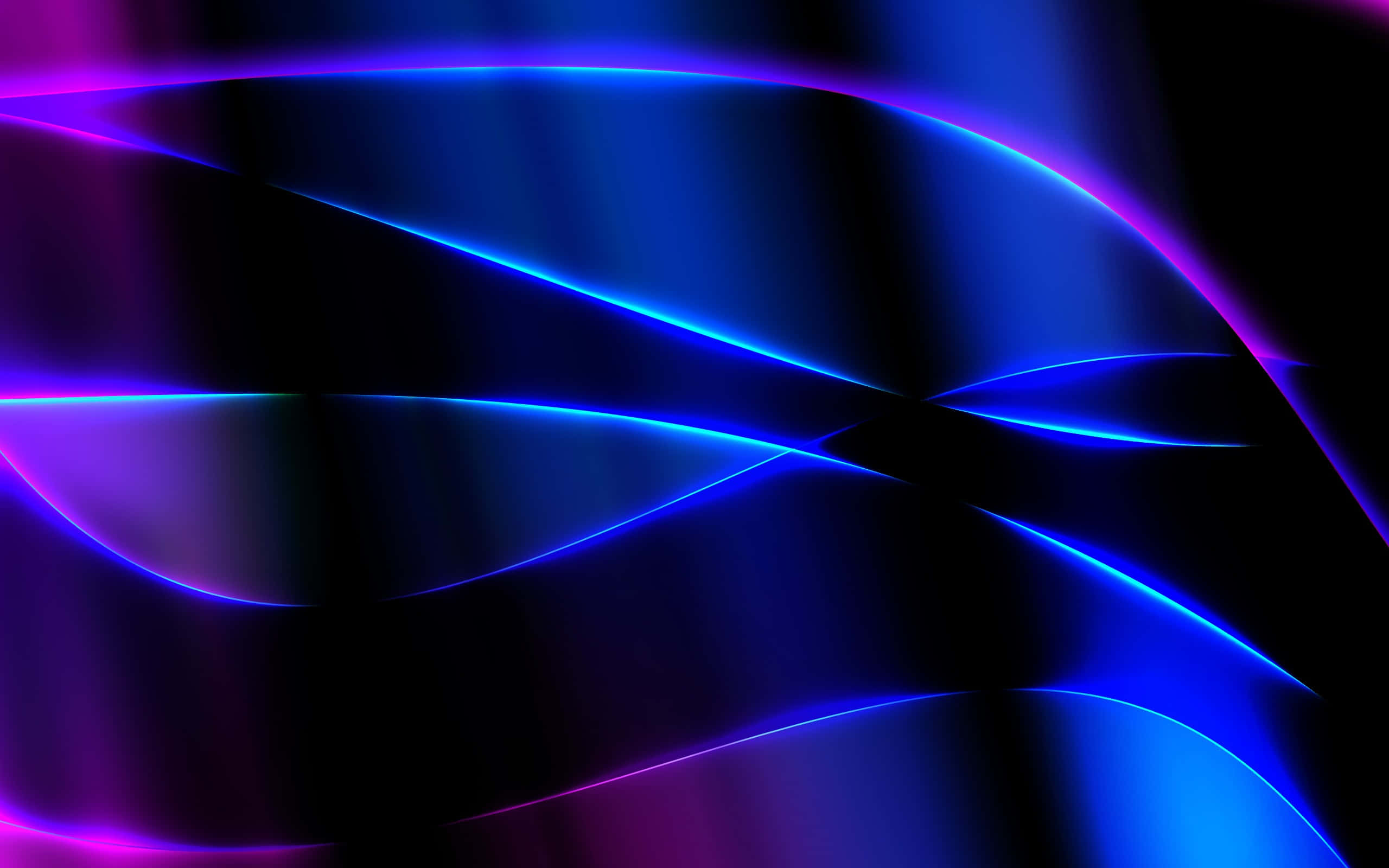 Vaaleansininen ja violetti neonmuotoilu Taustakuvat