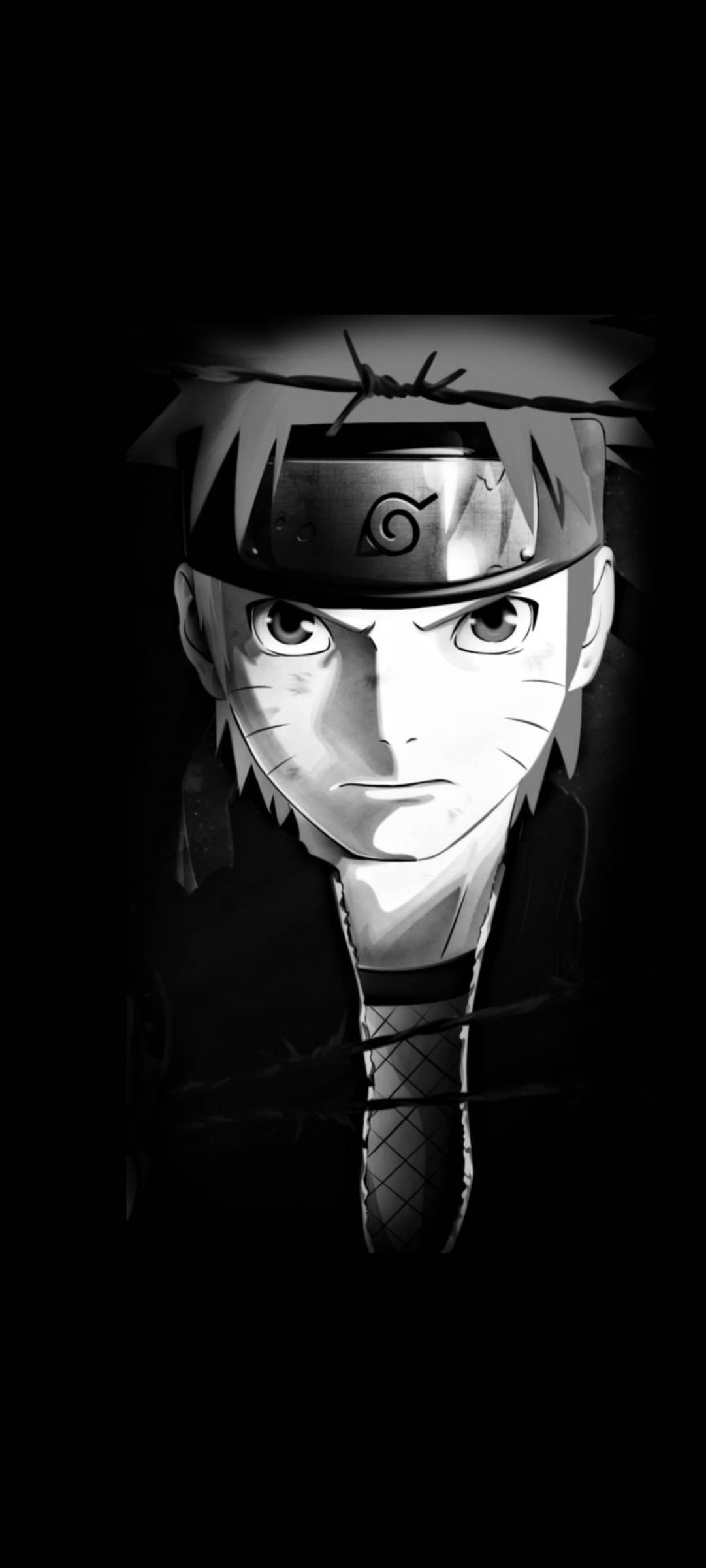 Vakava Uzumaki Naruto Musta Taustakuvat