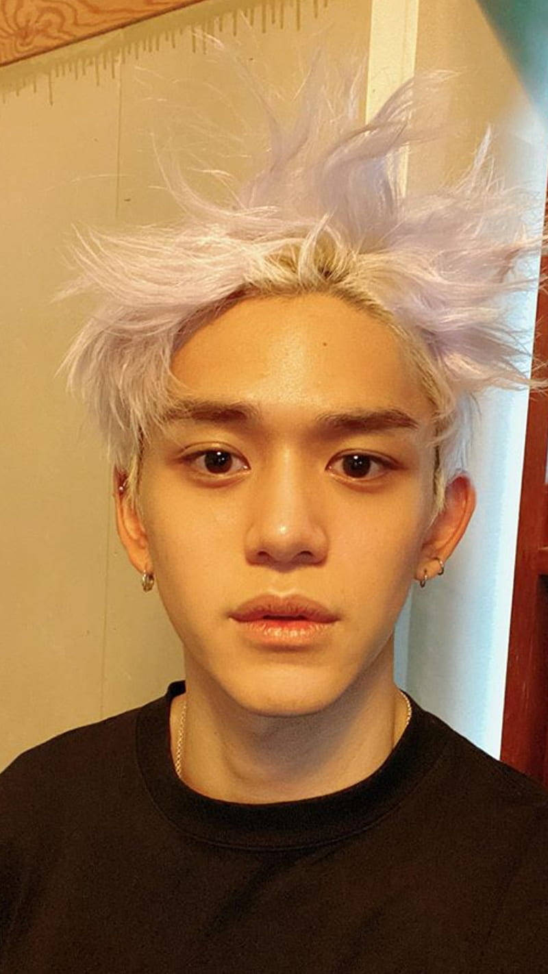 Valkeat Hiukset Nct Lucas Taustakuvat