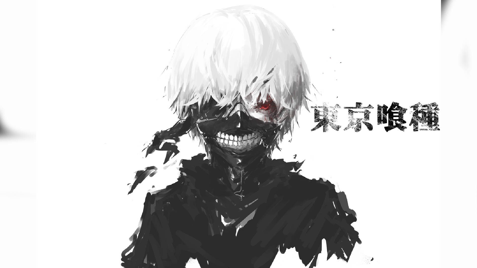 Valkoinen anime Ken Kaneki Tokyo Ghoul Taustakuvat
